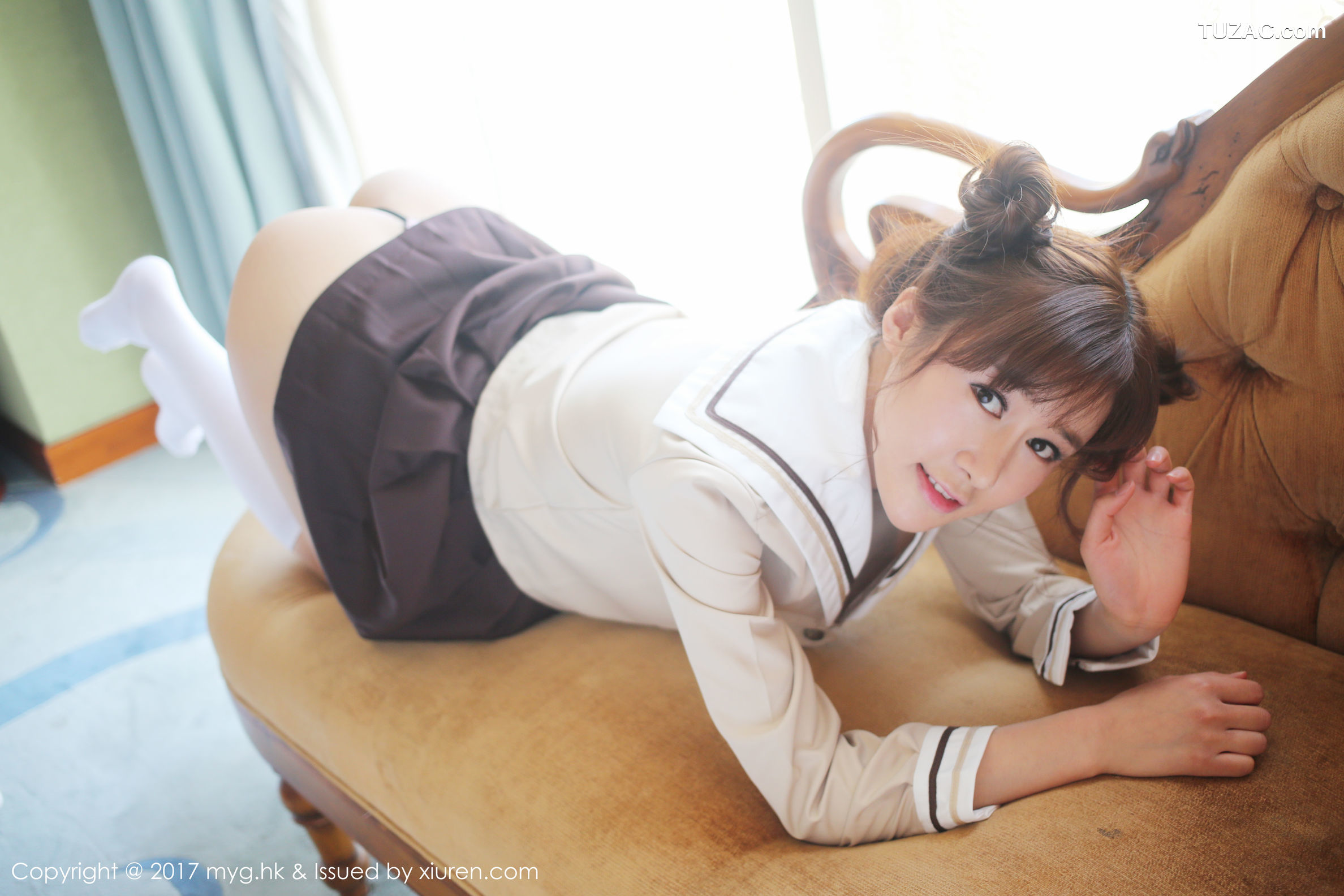 MyGirl美媛馆-247-小珂luka-制服写真呆萌又性感-2017.05.03