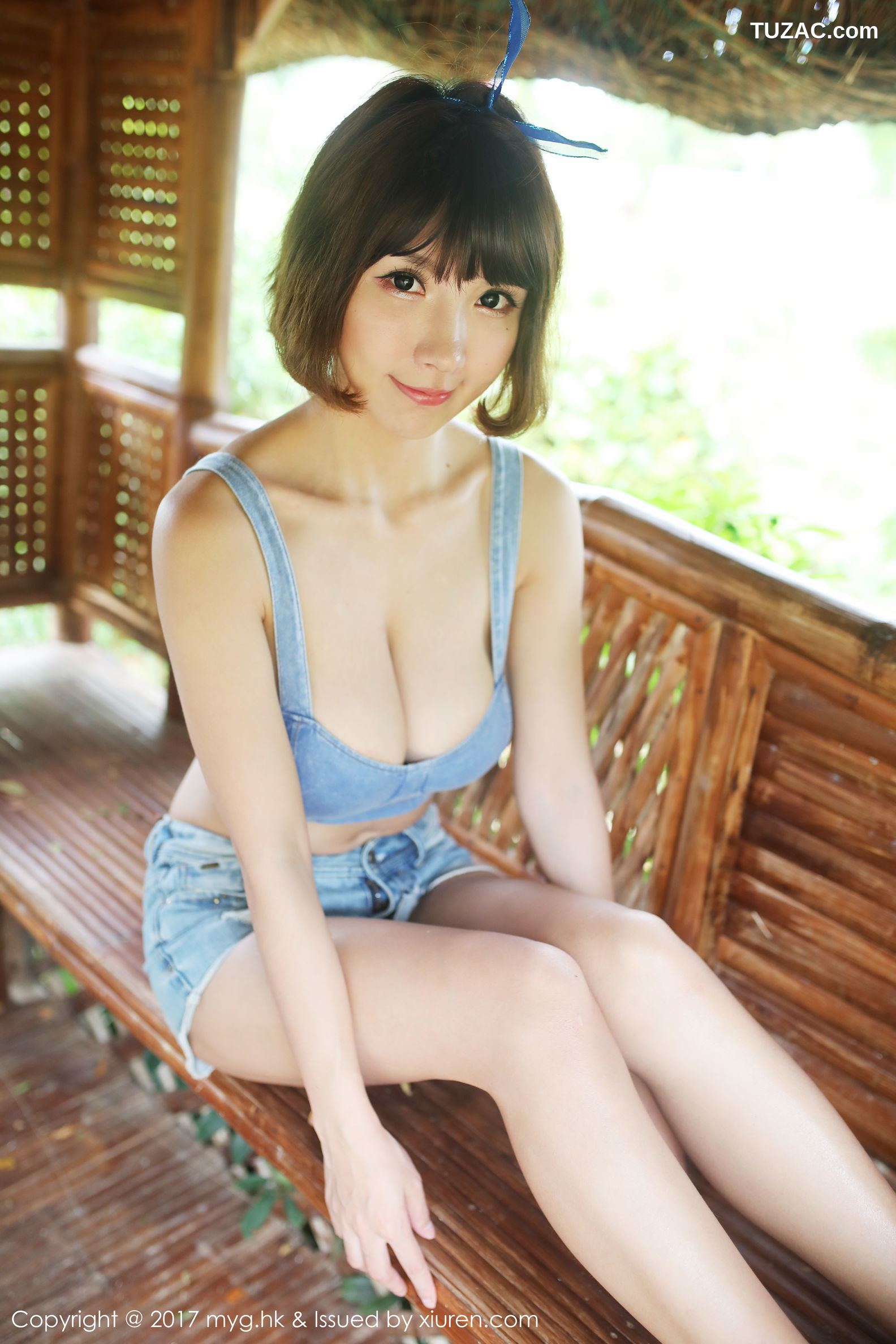 MyGirl美媛馆-262-晓茜Sunny-《无内裤牛仔内衣-性感比基尼》-2017.09.18