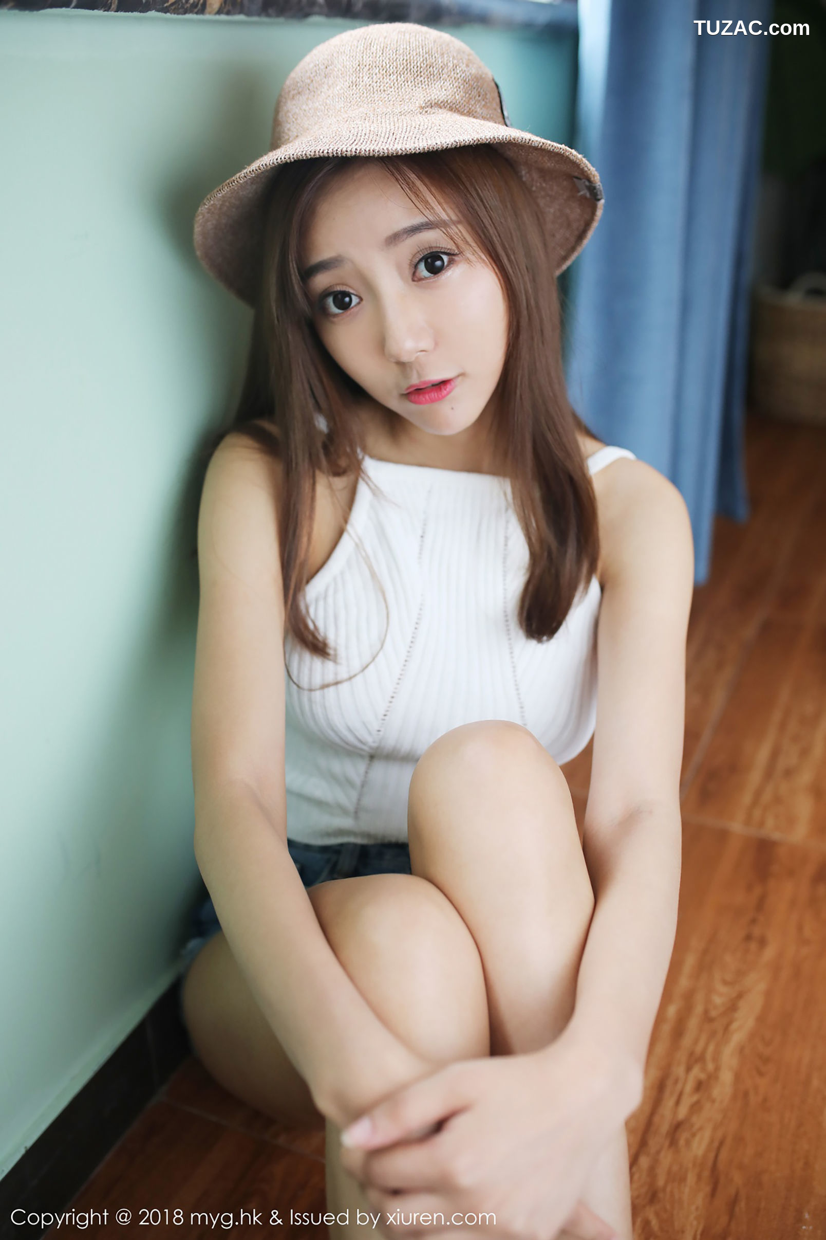 MyGirl美媛馆-312-王馨瑶-《草帽少女-OL美人》-2018.09.04