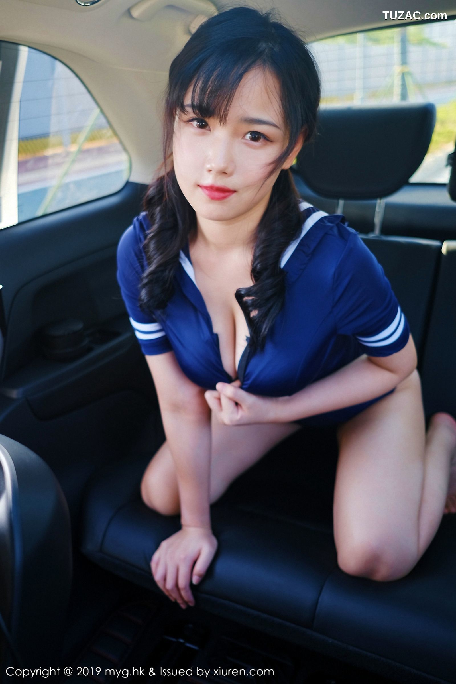 MyGirl美媛馆-346-徐微微-《香车美人诱人车拍》-2019.02.22