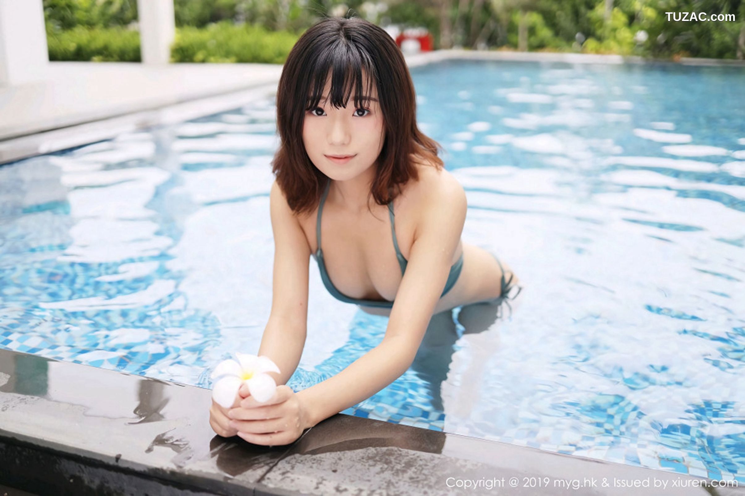 MyGirl美媛馆-362-仓井优香-《浴池内衣湿身系列》-2019.06.13