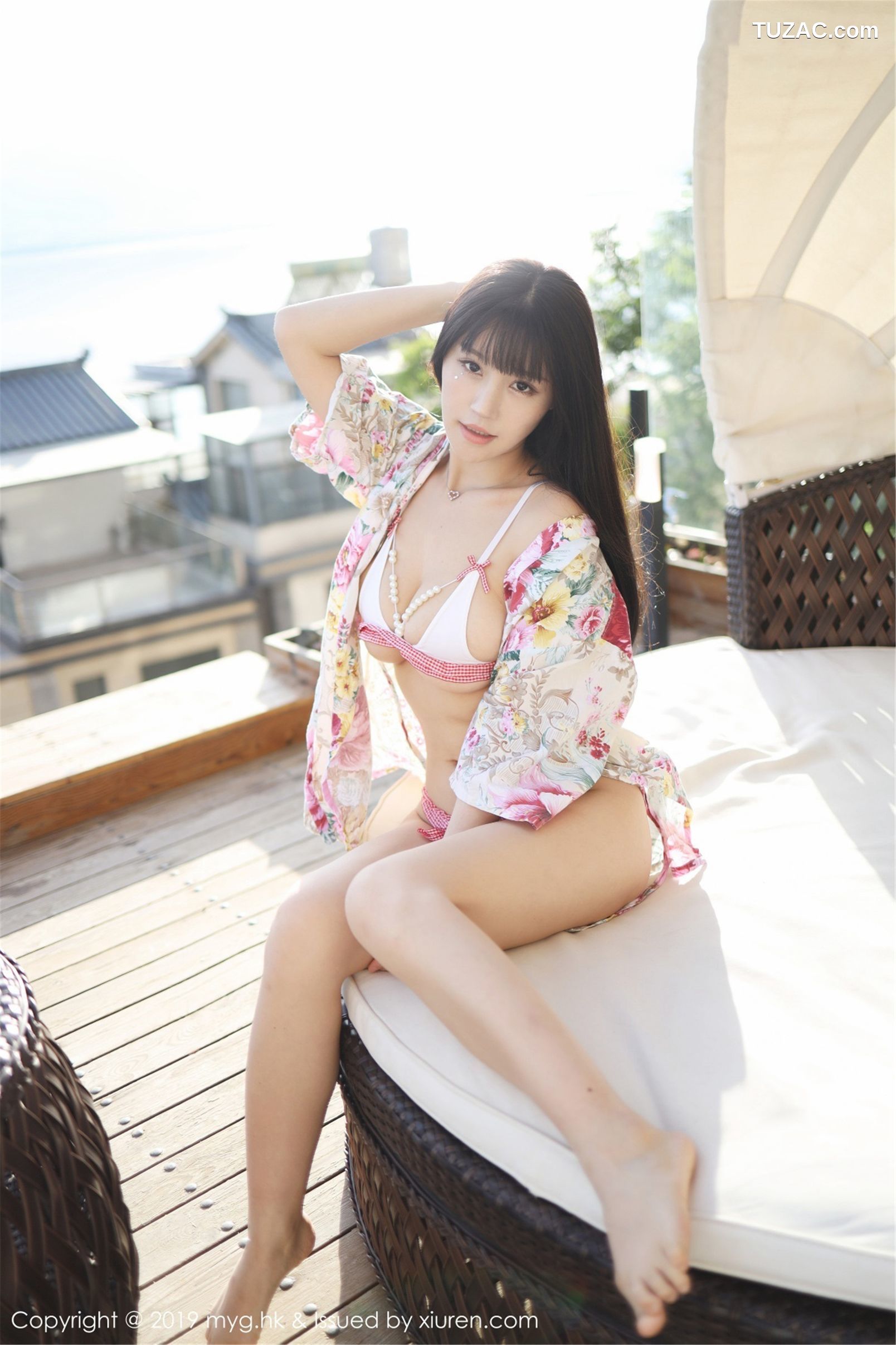 MyGirl美媛馆-373-朱可儿-《户外凹凸别致的性感身材》-2019.07.23