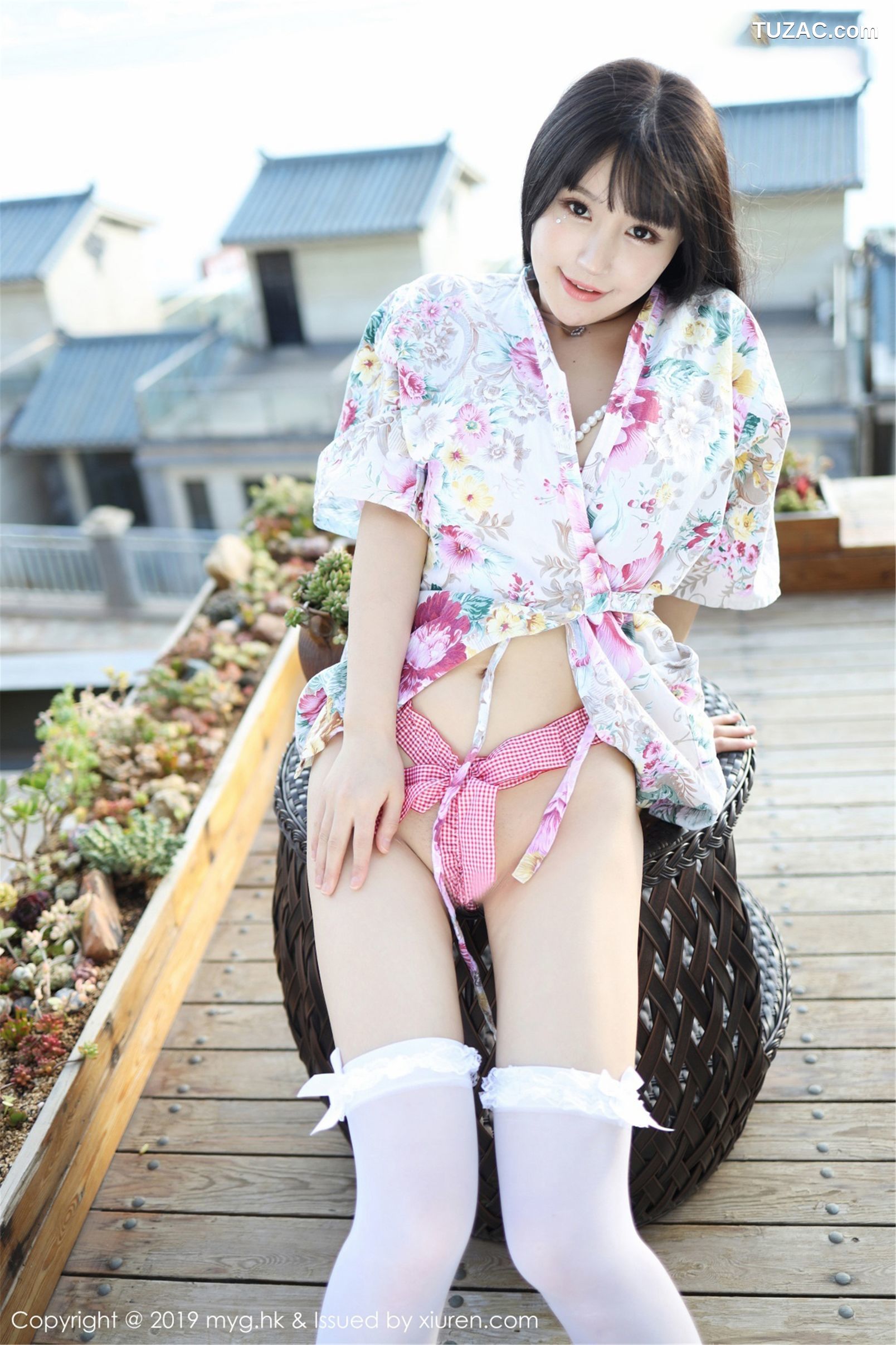 MyGirl美媛馆-373-朱可儿-《户外凹凸别致的性感身材》-2019.07.23