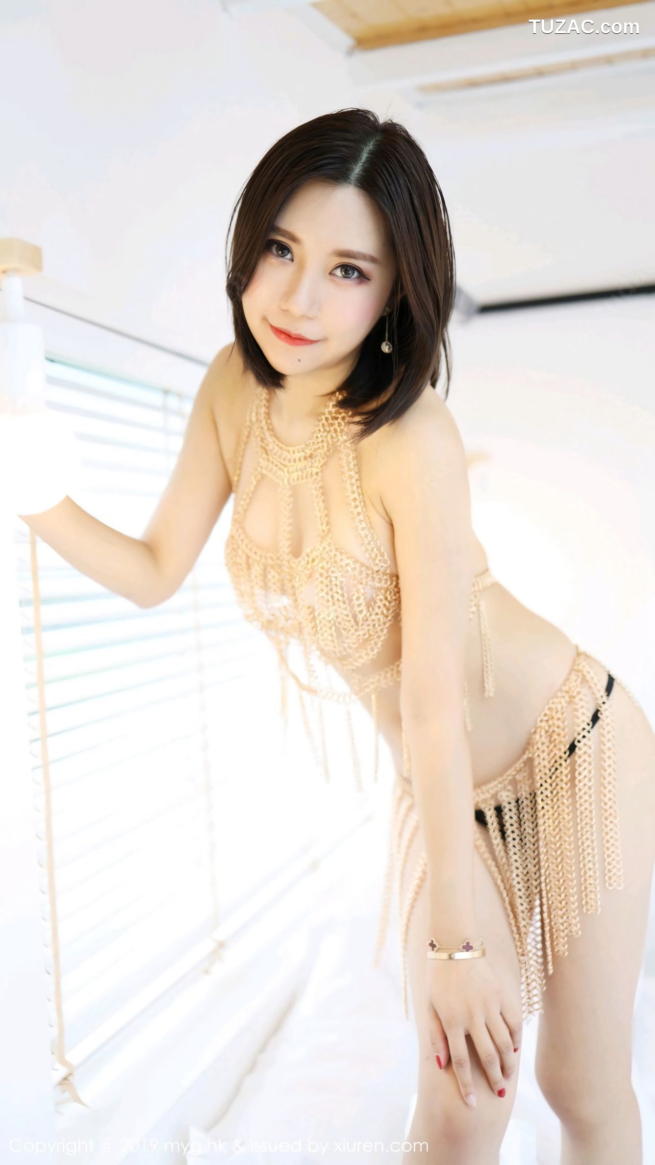 MyGirl美媛馆-380-绮里嘉-《惹火内衣与情趣链条系列》-2019.08.14