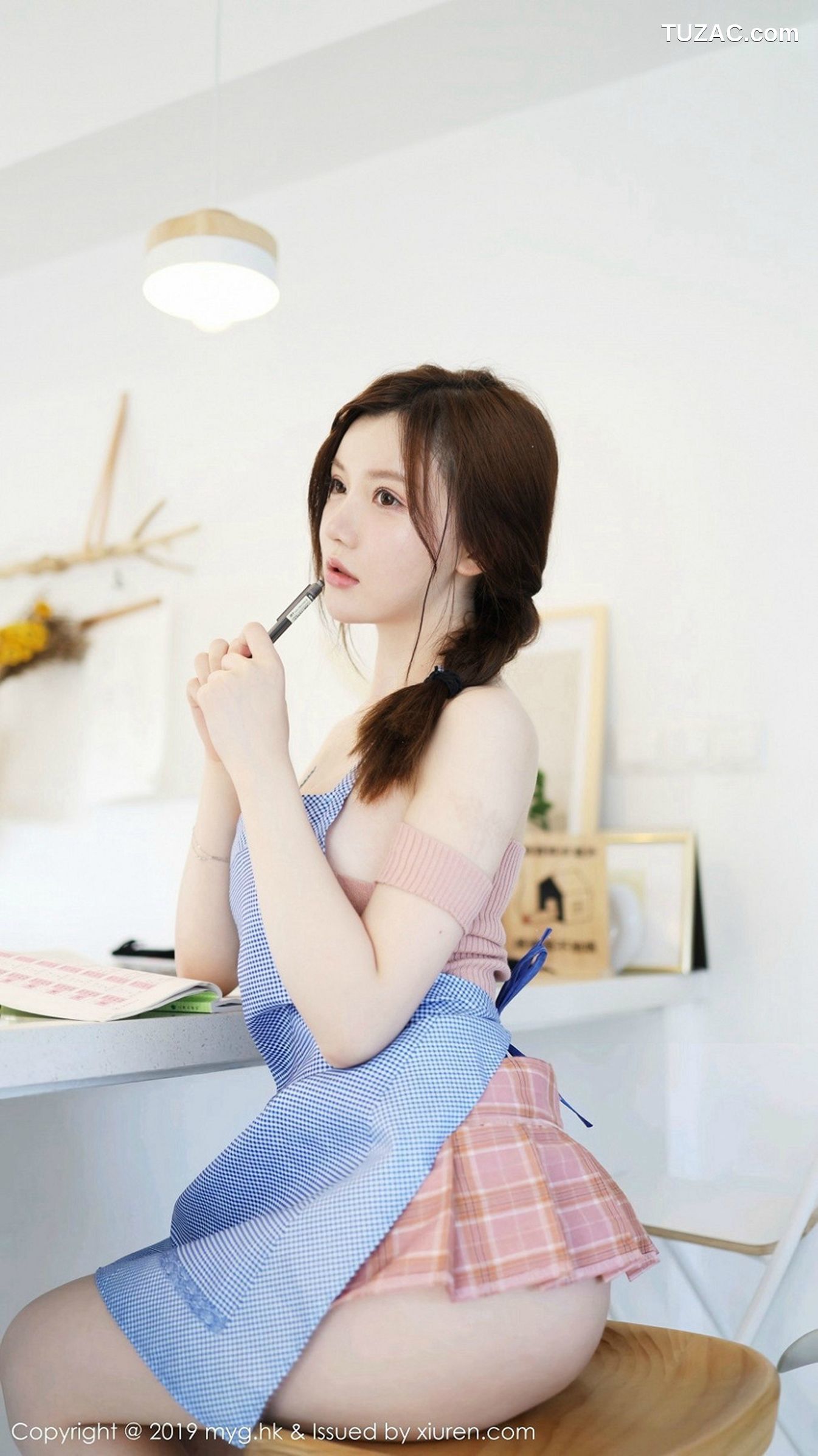 MyGirl美媛馆-381-糯美子-《居家女仆主题》-2019.08.16