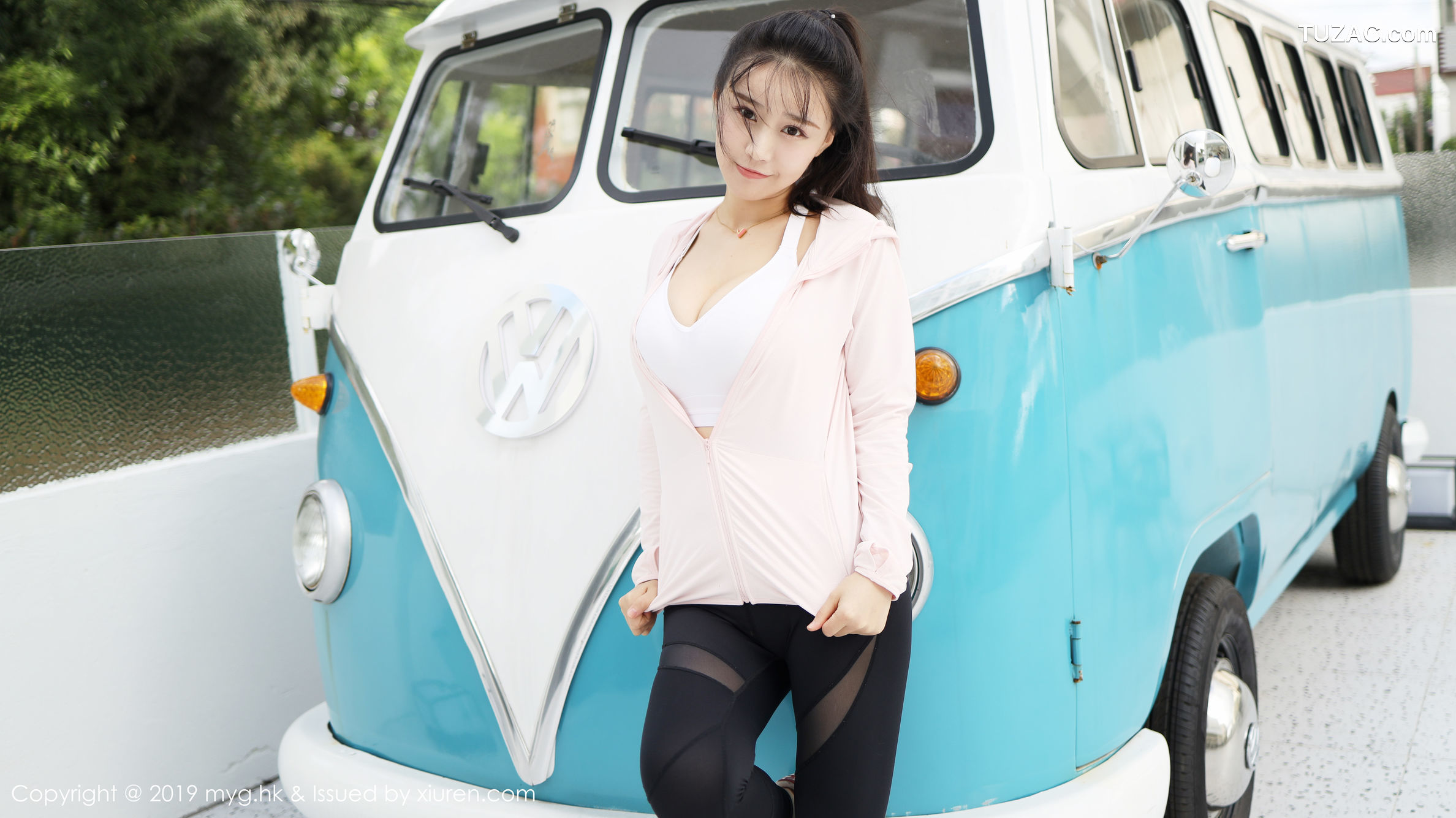 MyGirl美媛馆-387-朱可儿-《蕾丝包裹下美臀》-2019.09.03