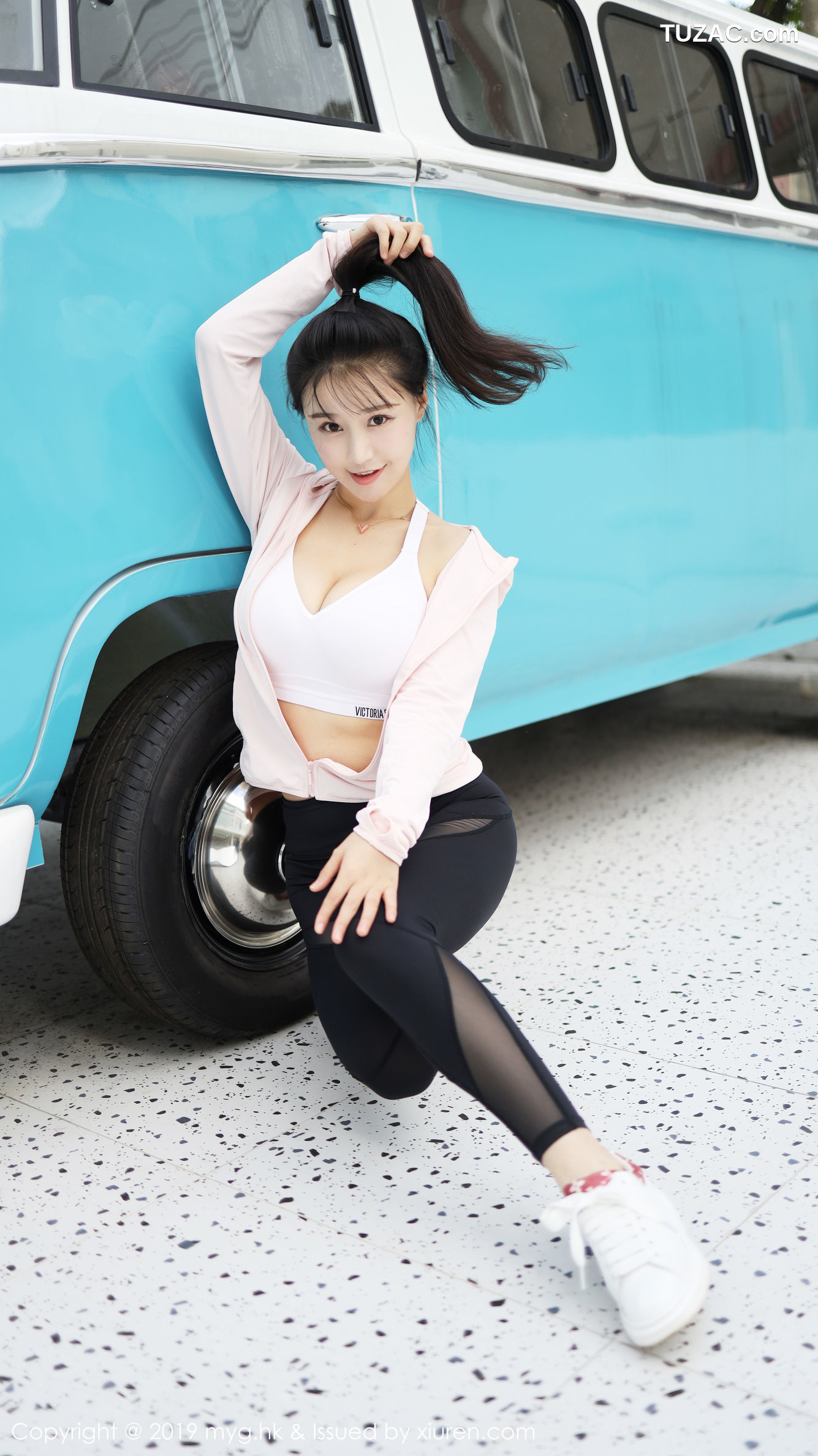 MyGirl美媛馆-387-朱可儿-《蕾丝包裹下美臀》-2019.09.03