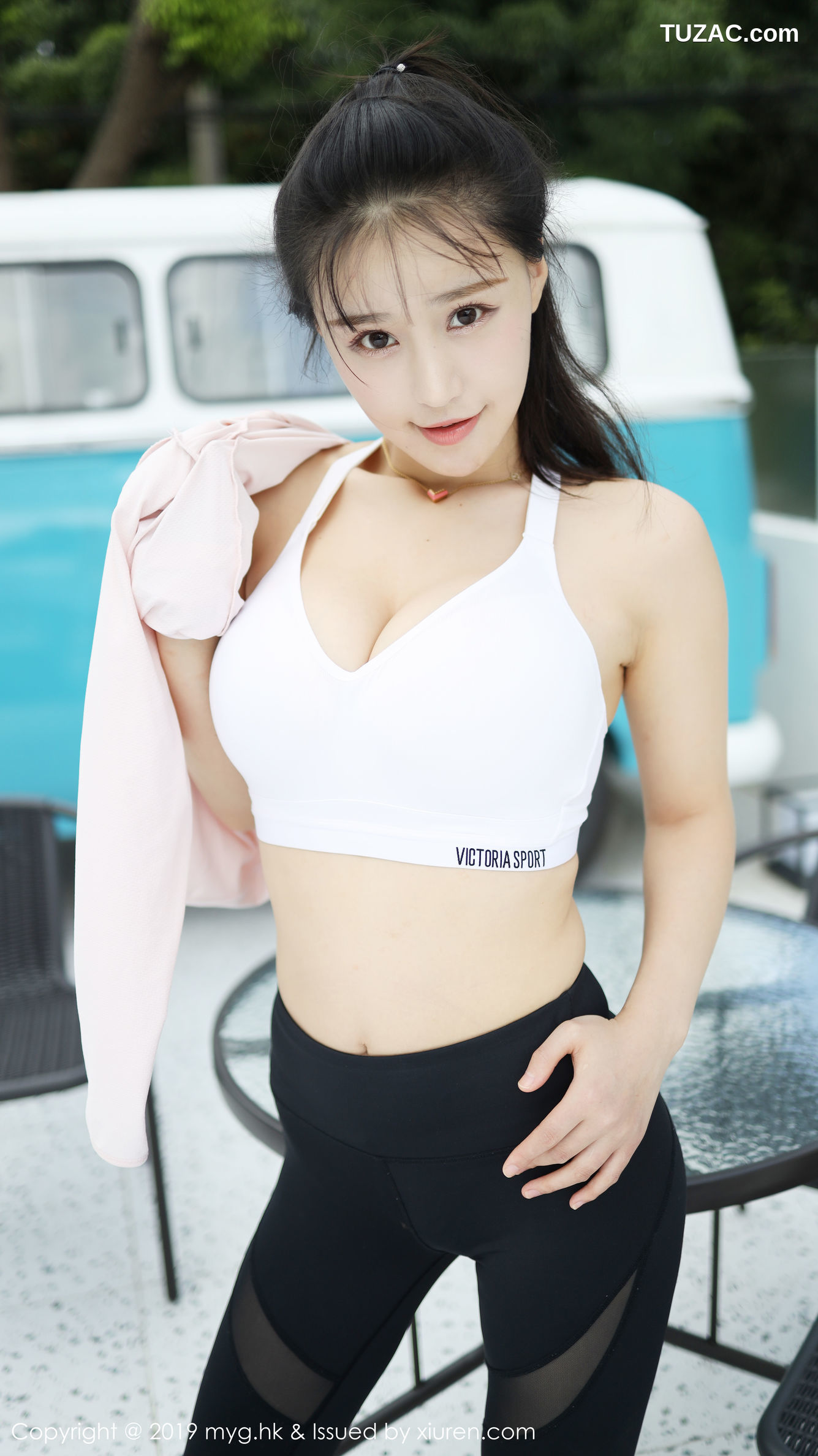 MyGirl美媛馆-387-朱可儿-《蕾丝包裹下美臀》-2019.09.03