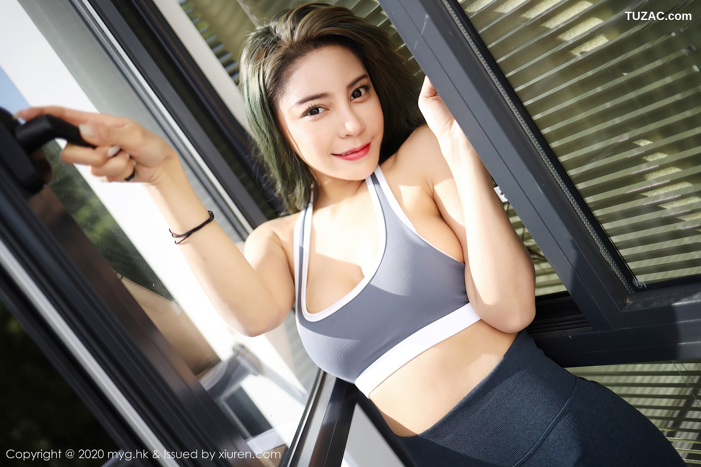 MyGirl美媛馆-456-Monika九月-《运动内衣之下的魔鬼般惹火身材》-2020.11.12