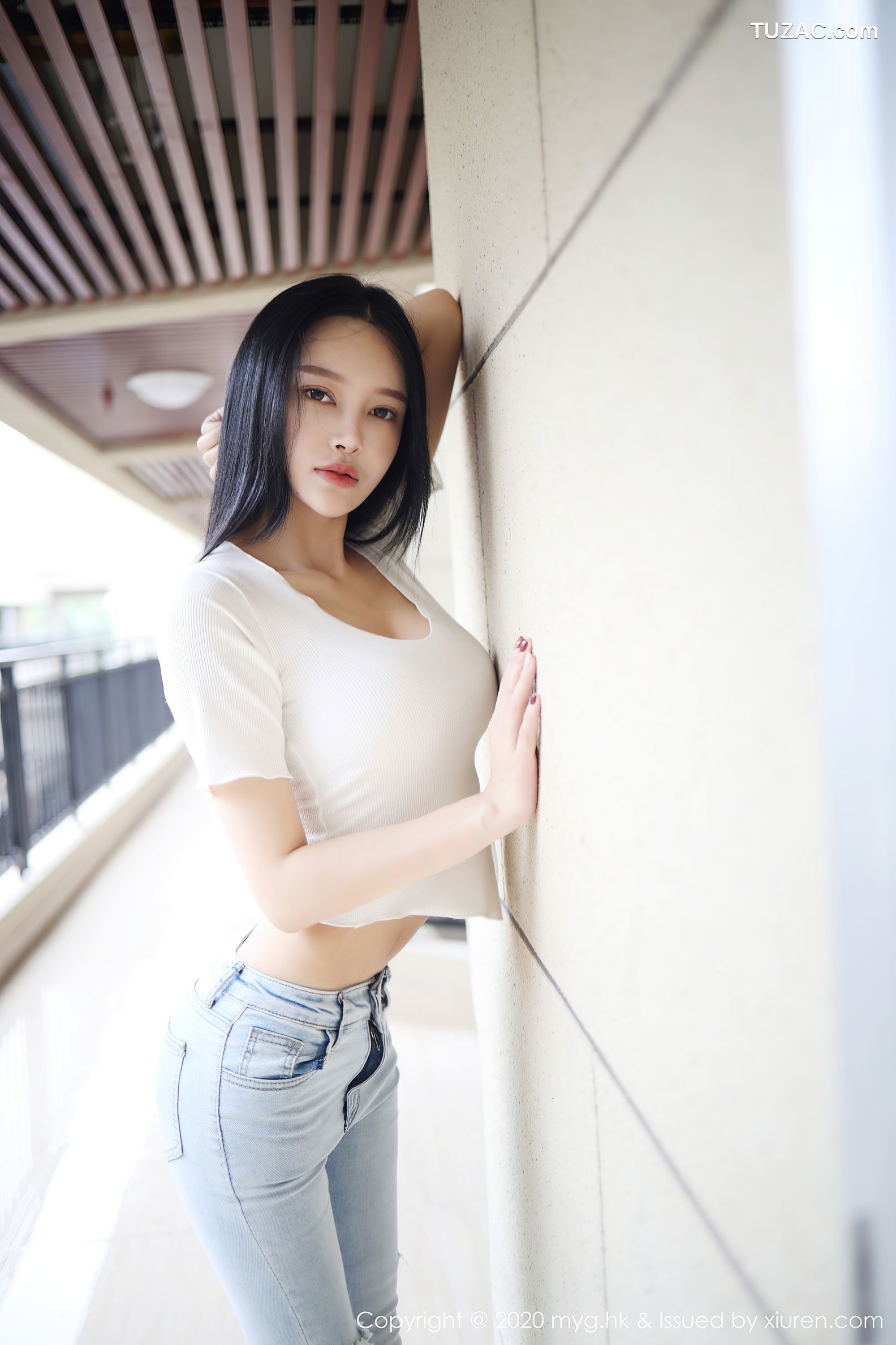 MyGirl美媛馆-459-唐琪儿-《修身牛仔裤勾勒的秀腿美臀》-2020.11.23