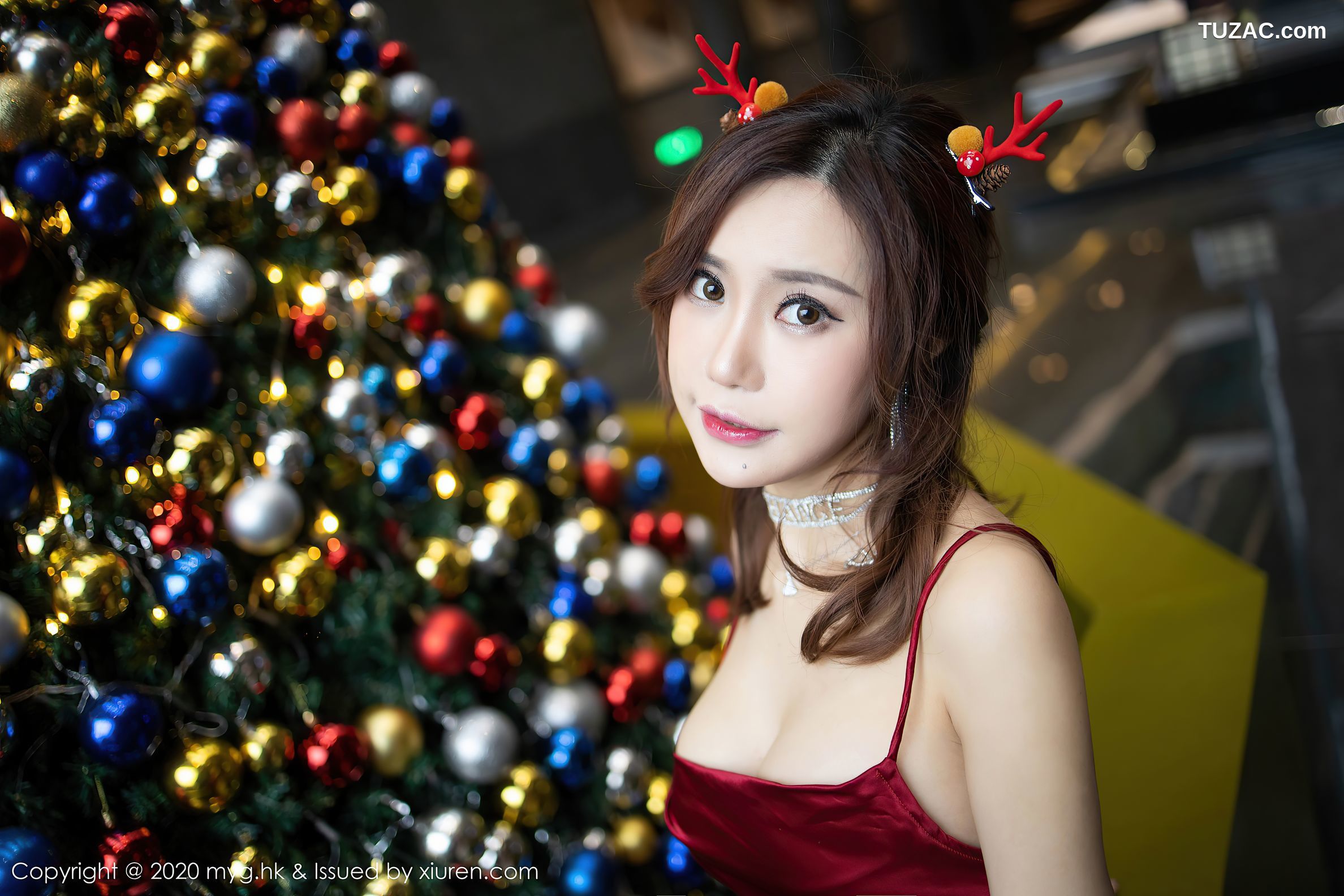 MyGirl美媛馆-471-绮里嘉-《圣诞主题写真》-2020.12.25