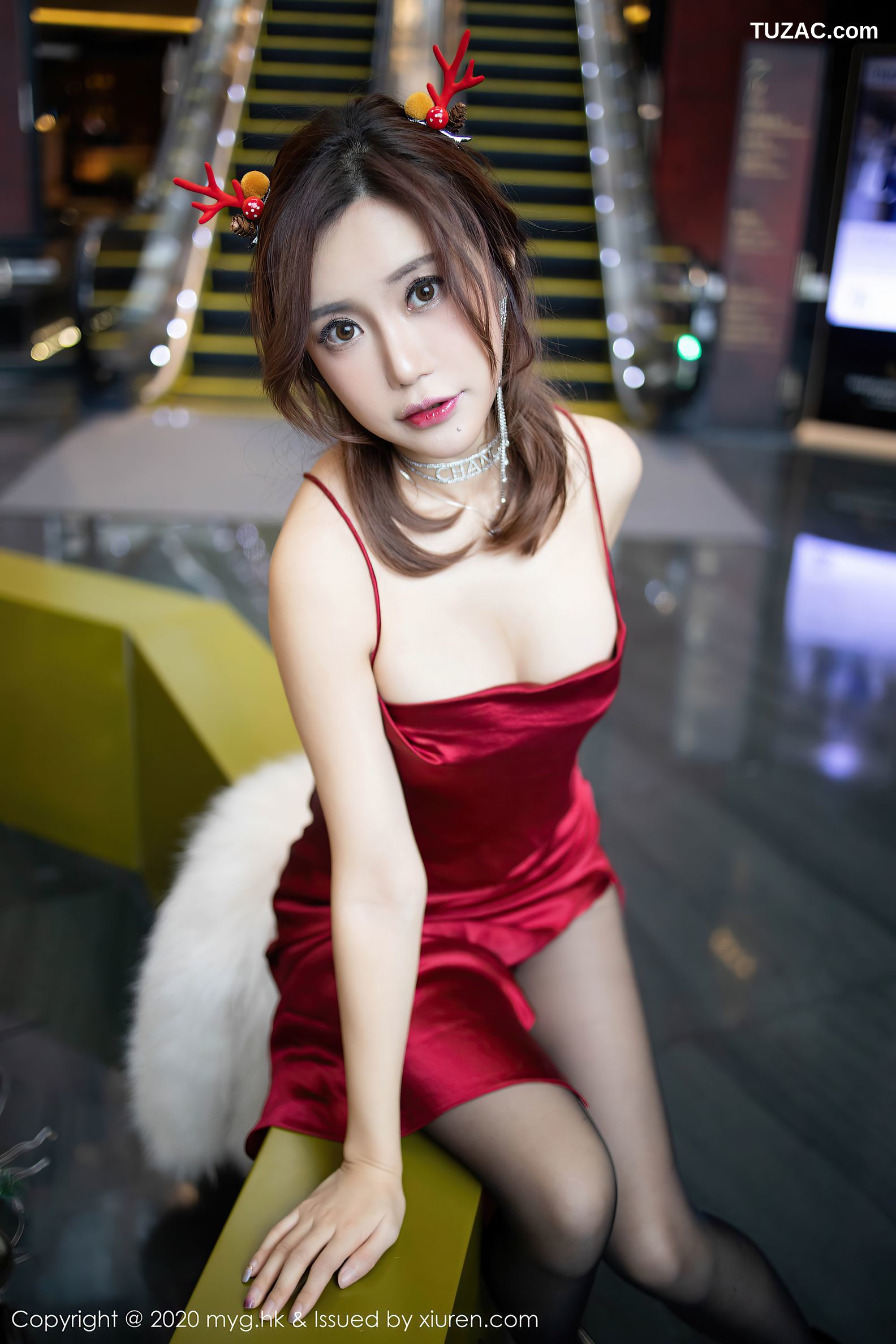 MyGirl美媛馆-471-绮里嘉-《圣诞主题写真》-2020.12.25