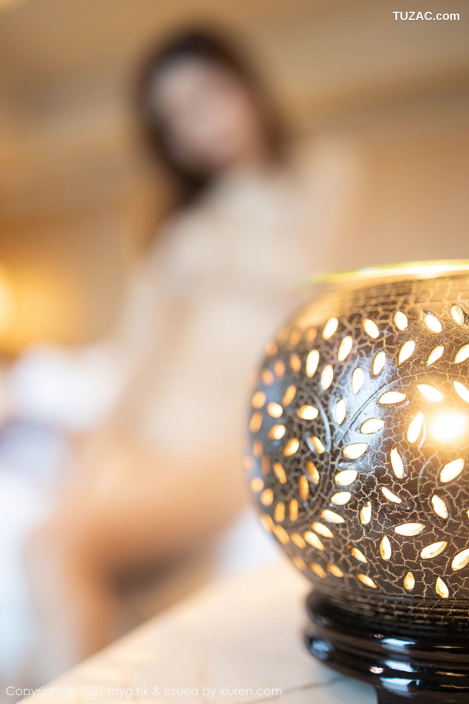 MyGirl美媛馆-481-绮里嘉-浅裹轻透睡衣-2021.01.19