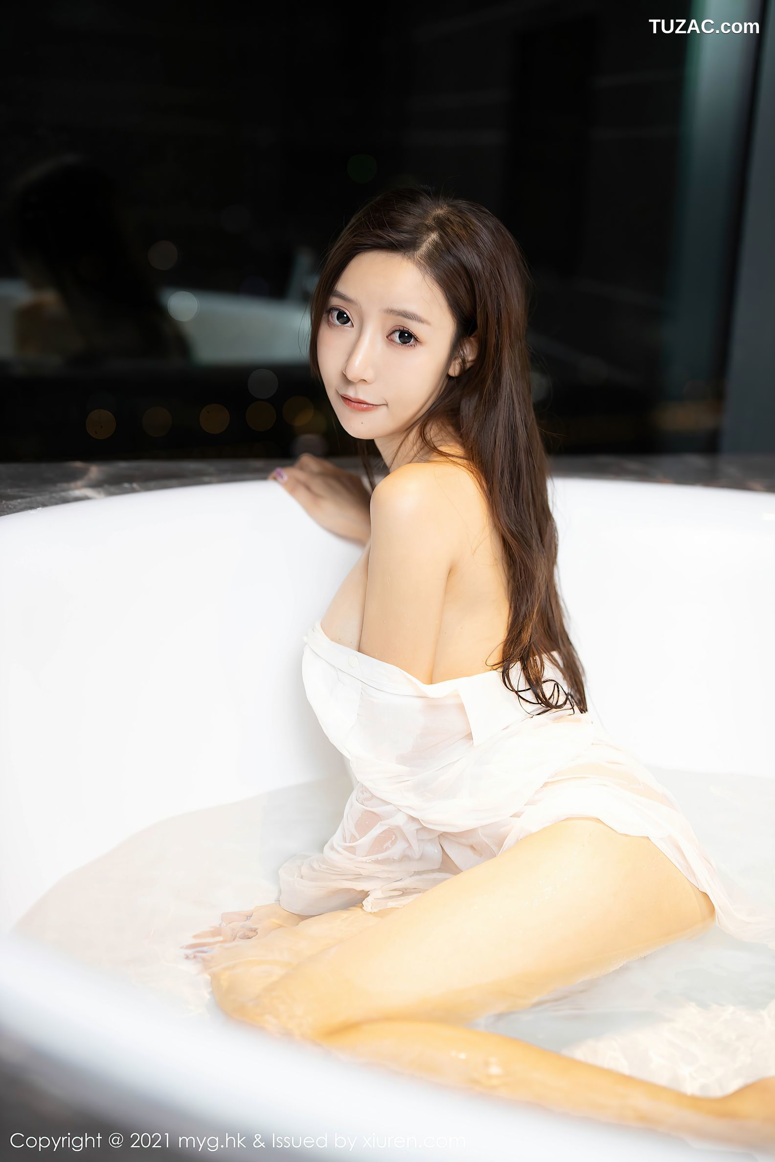 MyGirl美媛馆-506-王馨瑶-浴室白衬衫真空湿身-2021.04.06