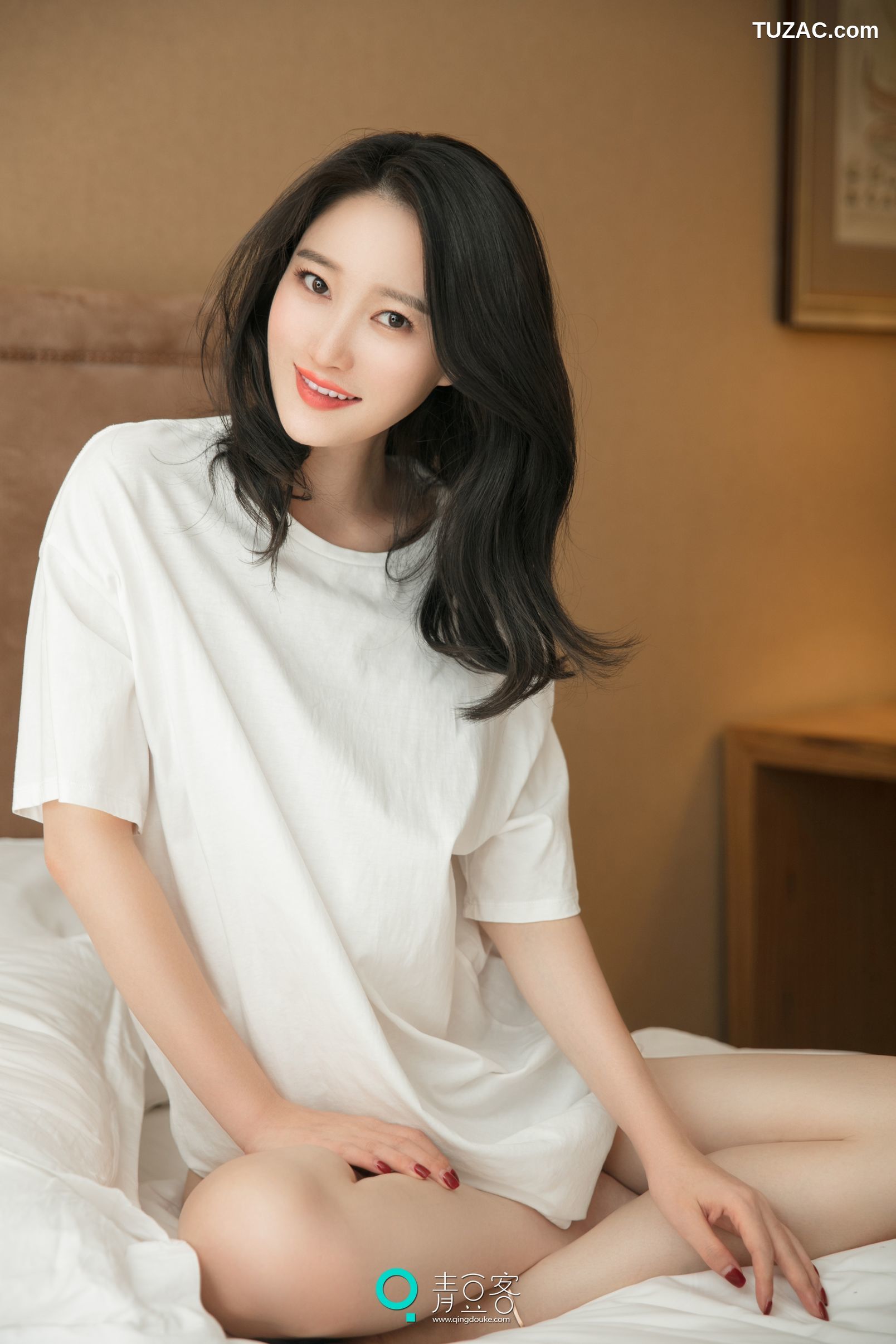 Qingdouke青豆客-潇同学-睡衣-透视-制服-T恤-2017.07.18