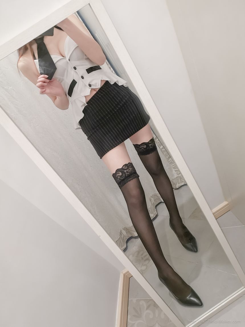 ATFMaker出品童颜巨乳&amp;包裙教师无圣光套图[55P]