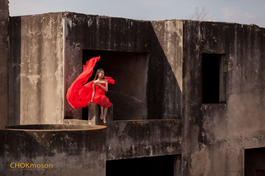 [CHOKmoson]李新外景荒野脱无圣光套图[62P]