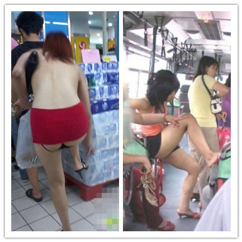 【宅男福利】妹纸你能不能低调些，不辣么暴露