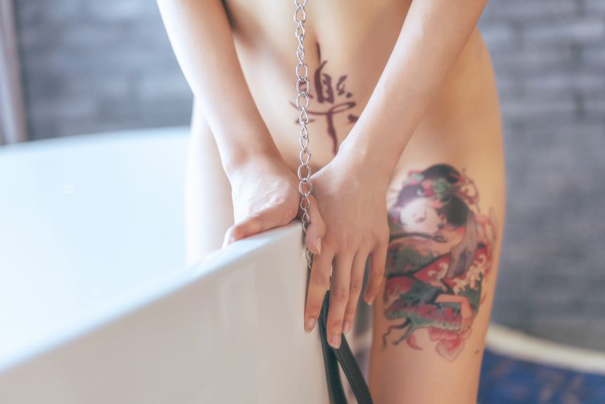 摄影师黄金王作品嫩模极乐无圣光套图[50P]