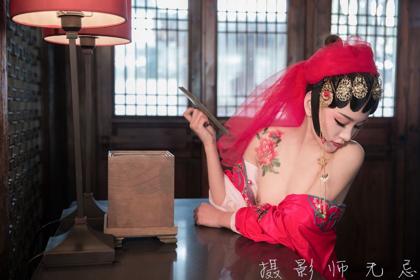 无忌影社出品春节特辑海棠春无圣光套图[58P]