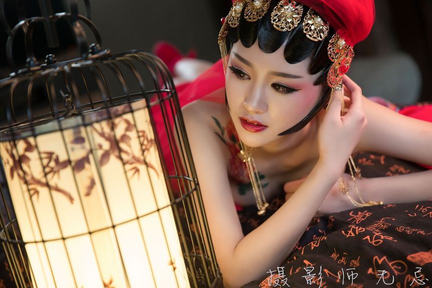 无忌影社出品春节特辑海棠春无圣光套图[58P]