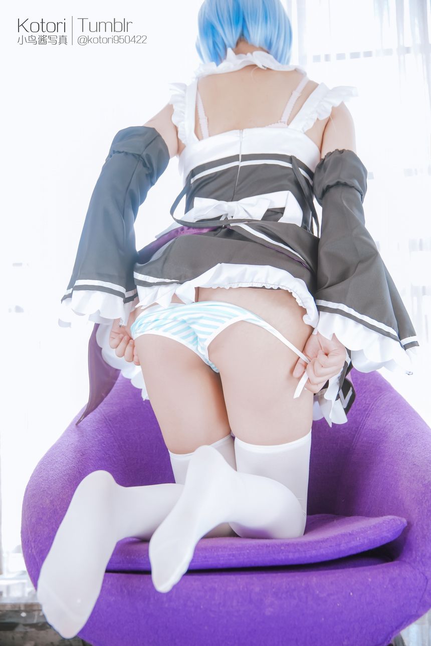 极品嫩妹福利姬小鸟酱星奈奈COS蕾姆无圣光套图[64P]