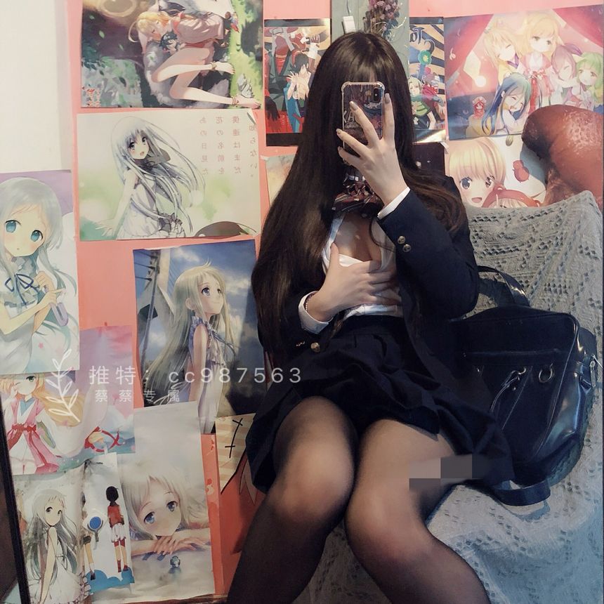 极品网络红人小蔡头喵喵喵黑丝白袜无圣光套图[43P]