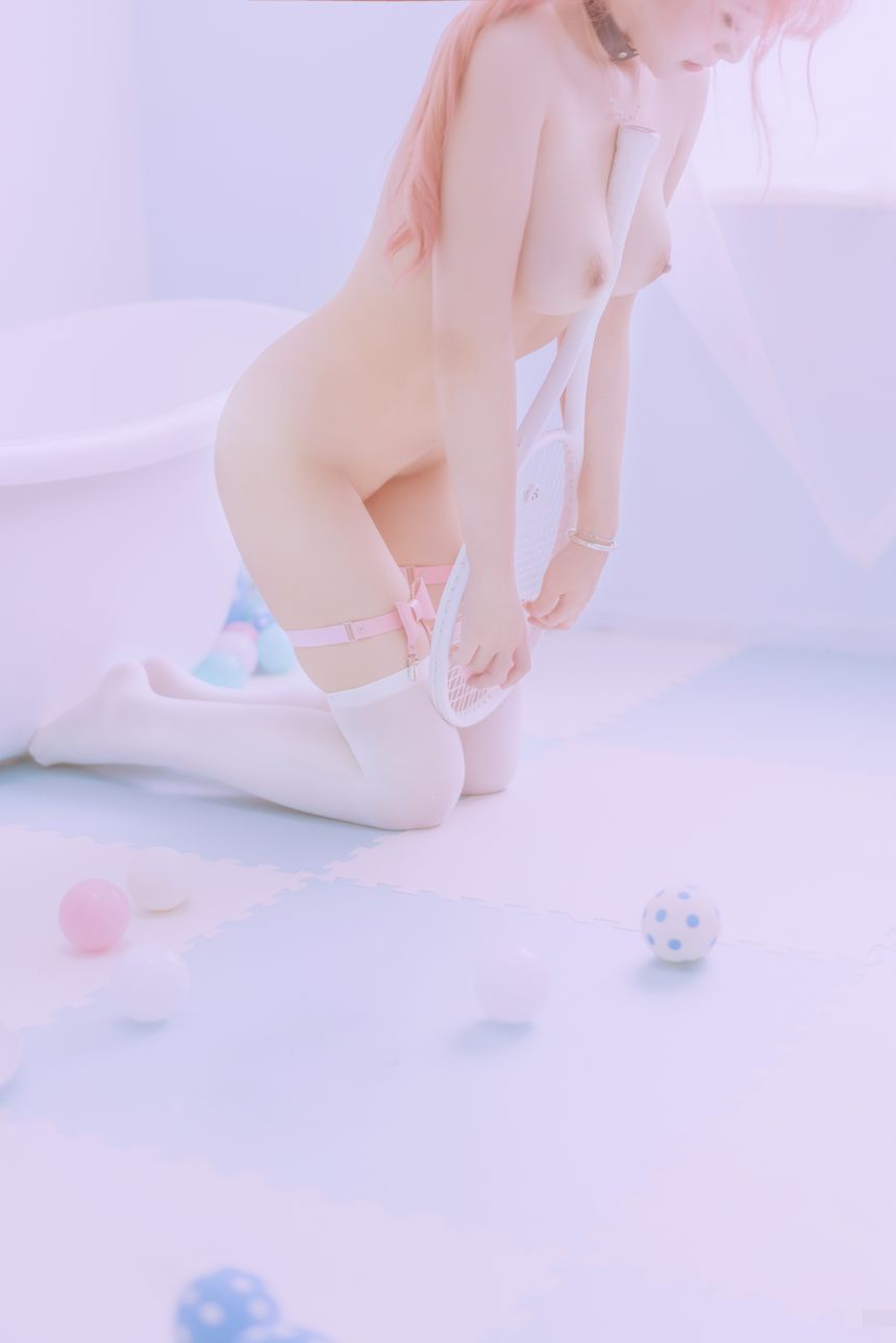 极品萝莉网红一只云烧绯红女仆无圣光套图[46P]