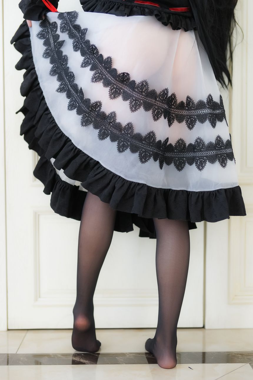 极品萝莉网红少女映画狂三灵装无圣光套图[106P]