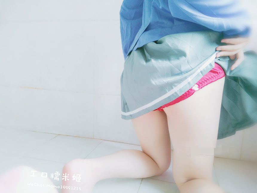 极品萝莉网红工口糯米姬蓝色JK咩咩咩无圣光套图[68P]