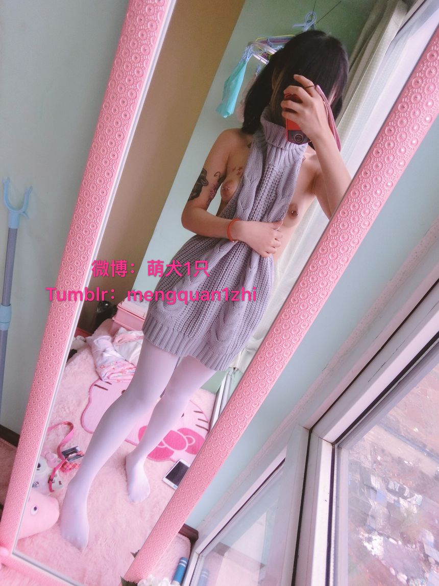 极品萝莉网红萌犬1只露背毛衣无圣光套图[44P]