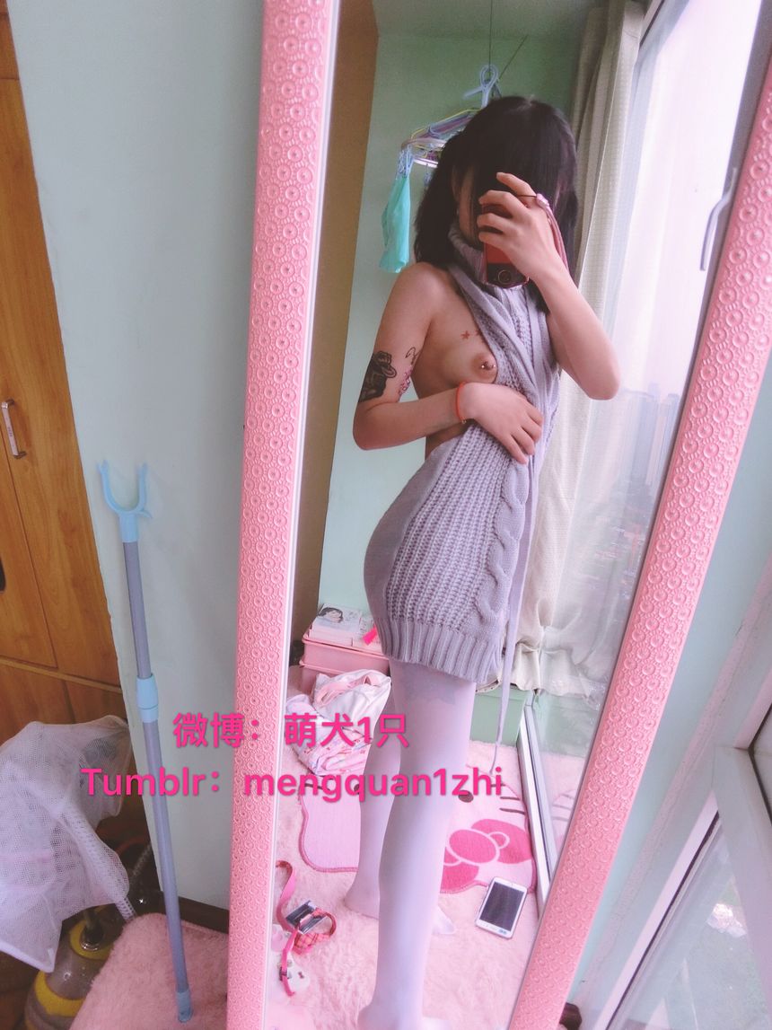 极品萝莉网红萌犬1只露背毛衣无圣光套图[44P]