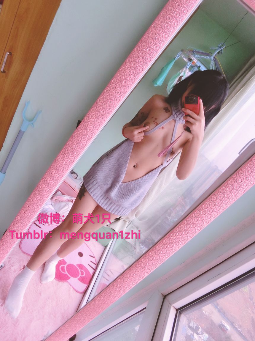 极品萝莉网红萌犬1只露背毛衣无圣光套图[44P]