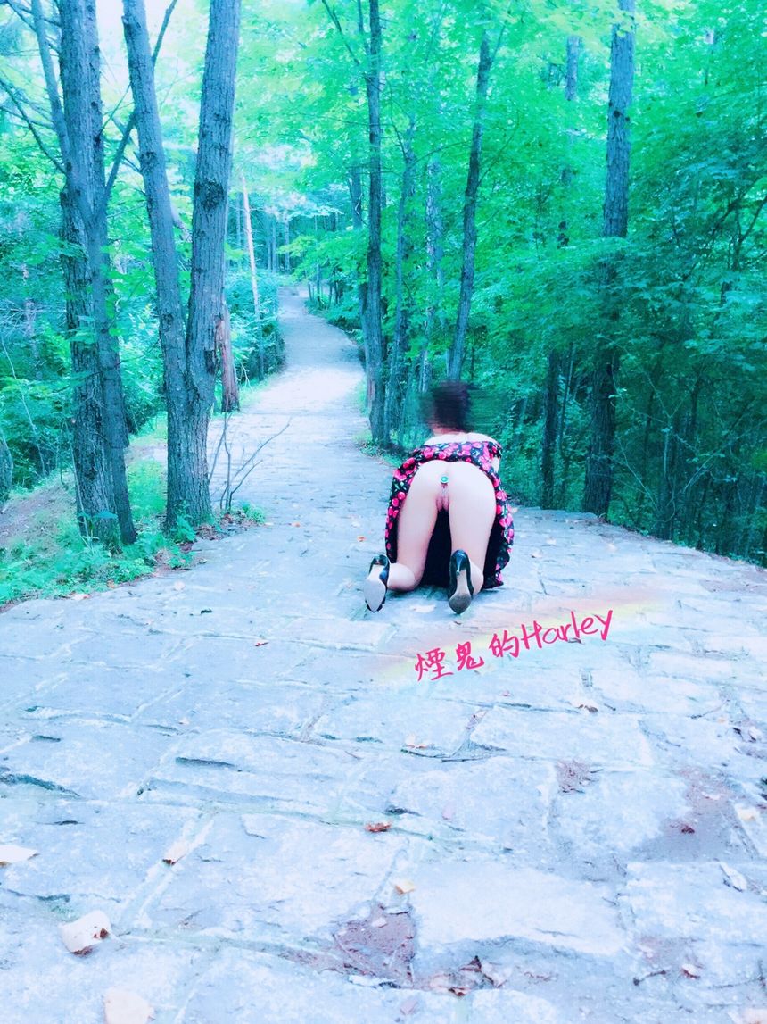 烟鬼的Harley出品之高颜值极品身材户外露出无圣光套图[150P]