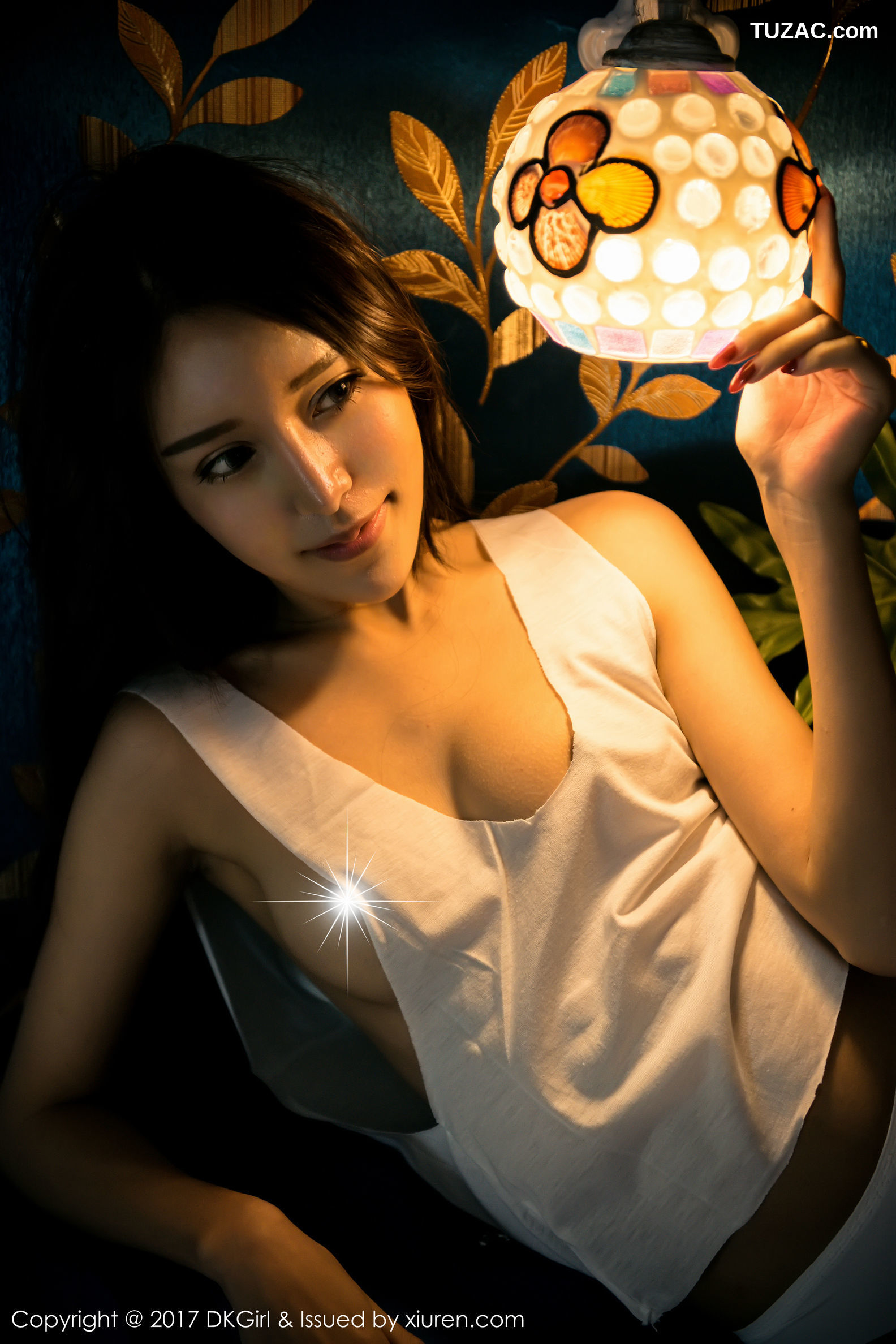 DKGirl御女郎-014-欧尼anne-性感黑丝美腿-诱惑湿身激凸