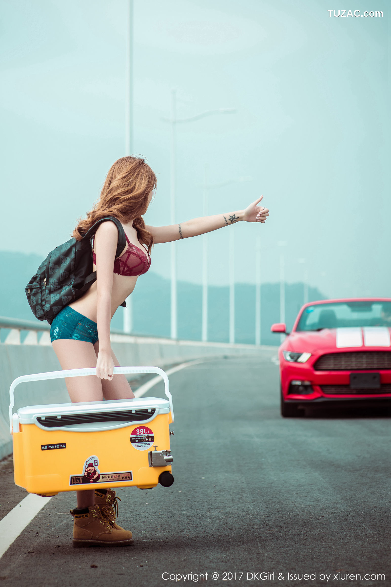 DKGirl御女郎-018-蔡乐儿-美胸美腿-修长丝足