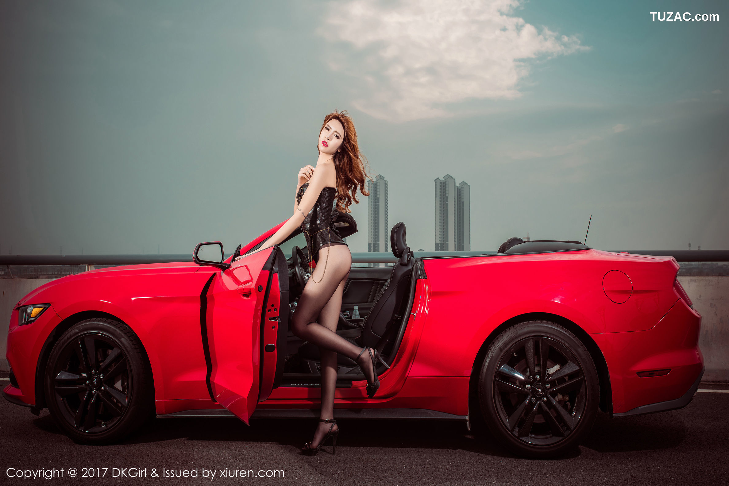 DKGirl御女郎-018-蔡乐儿-美胸美腿-修长丝足