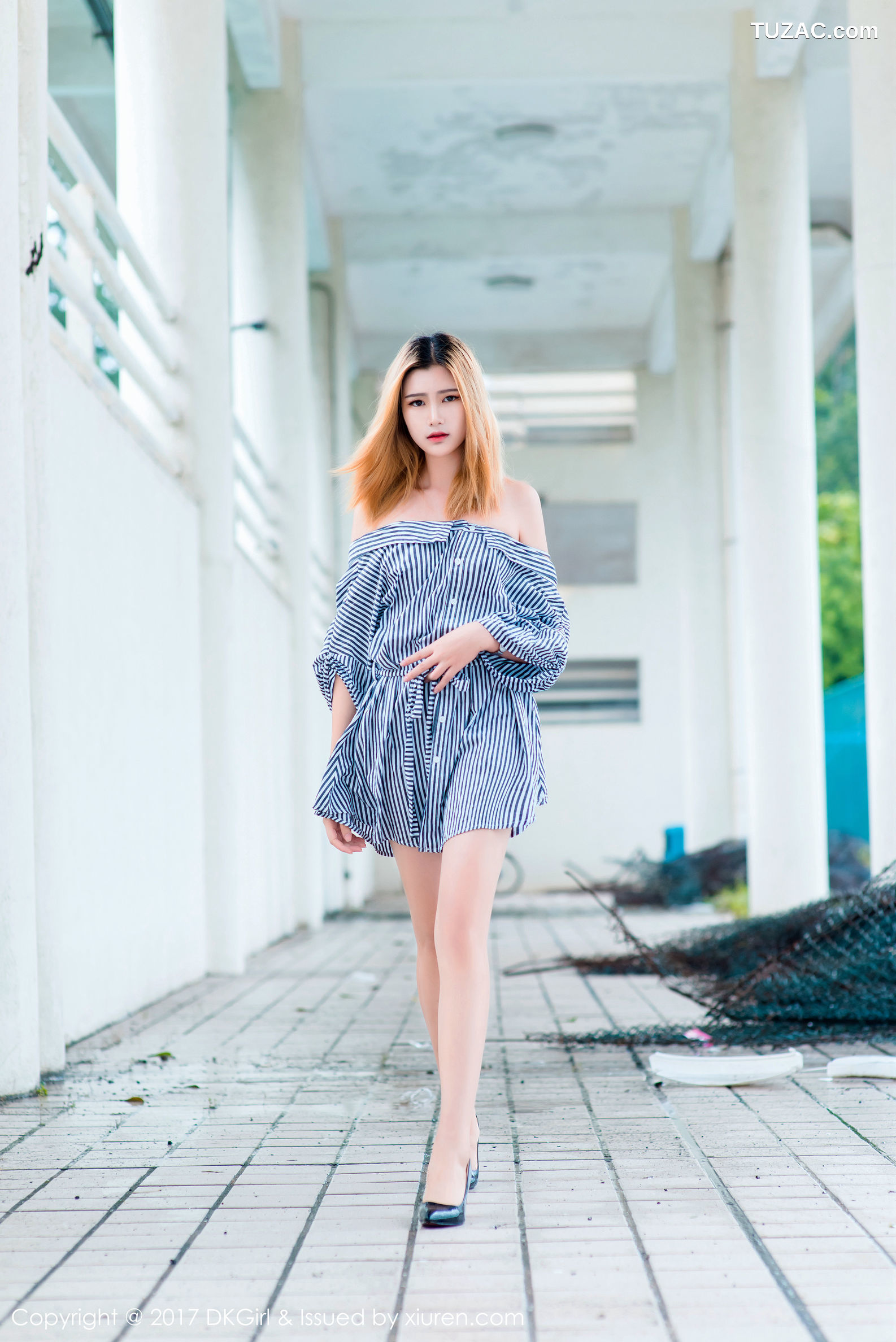 DKGirl御女郎-038-ting婷婷-172长腿美人-户外大尺度露出