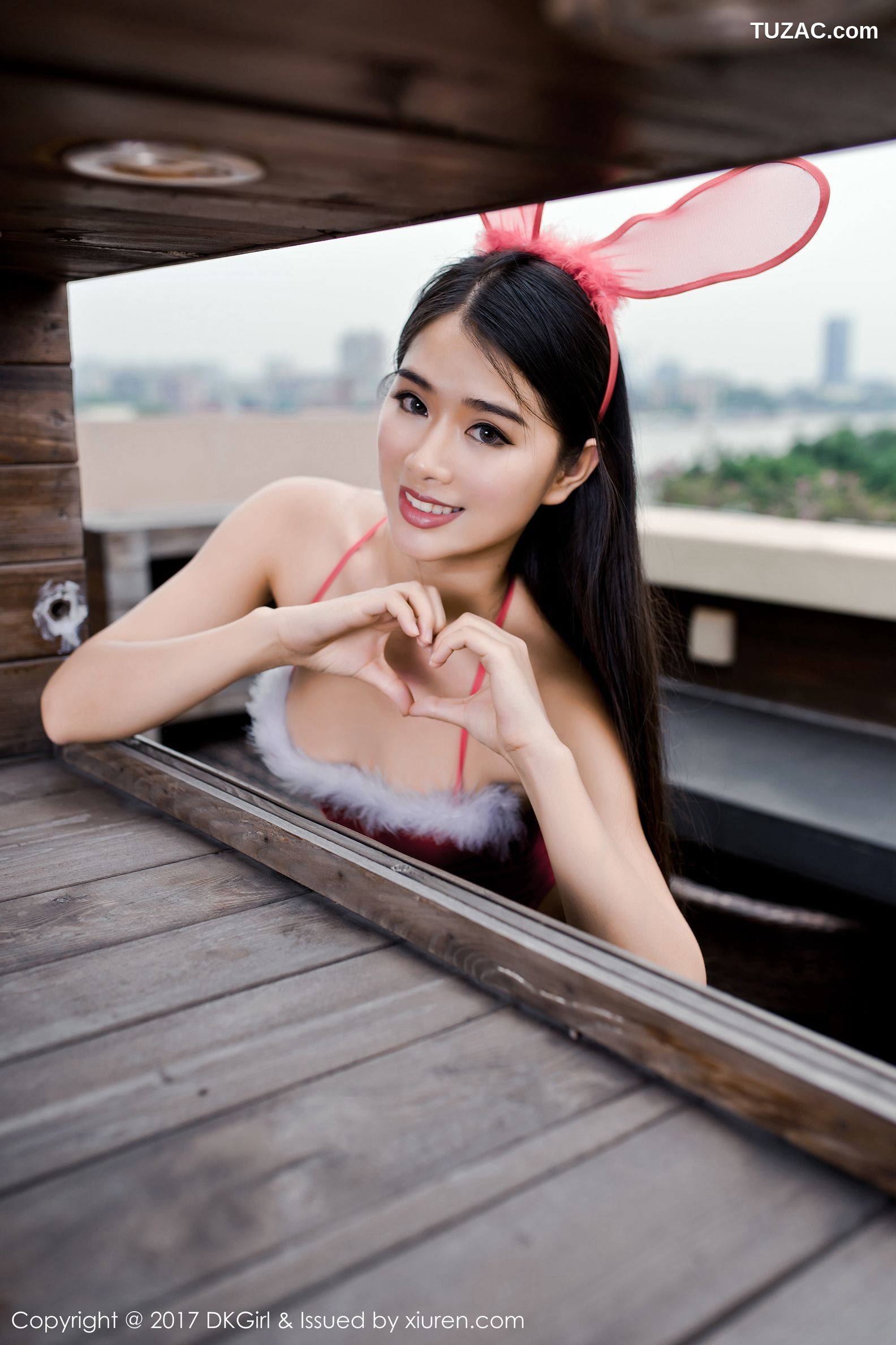 DKGirl御女郎-041-高颜值美女-啊宝宝-蕾丝内衣-兔女郎