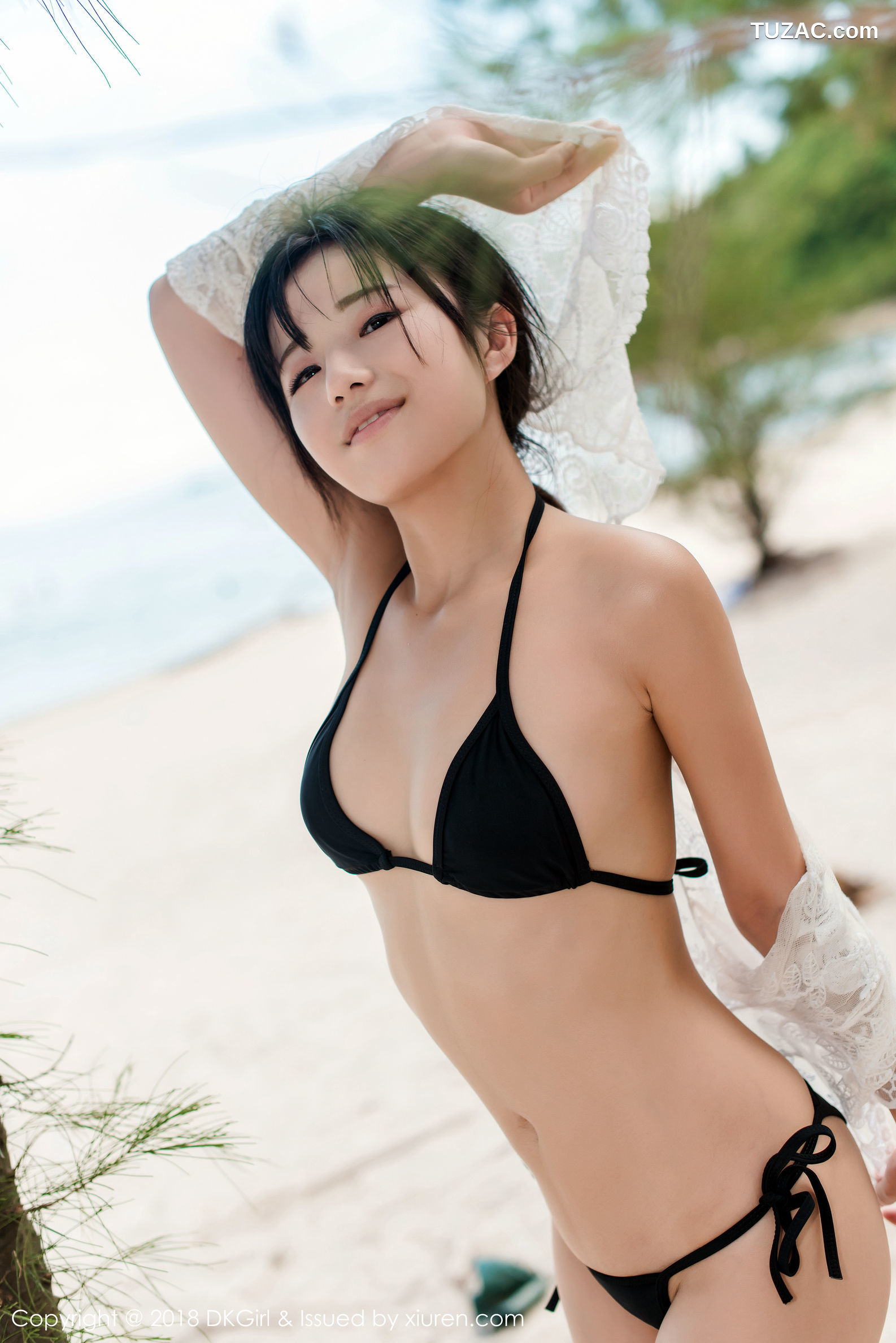 DKGirl御女郎-058-日系清纯美女-苍井优香-湿身海岸露出