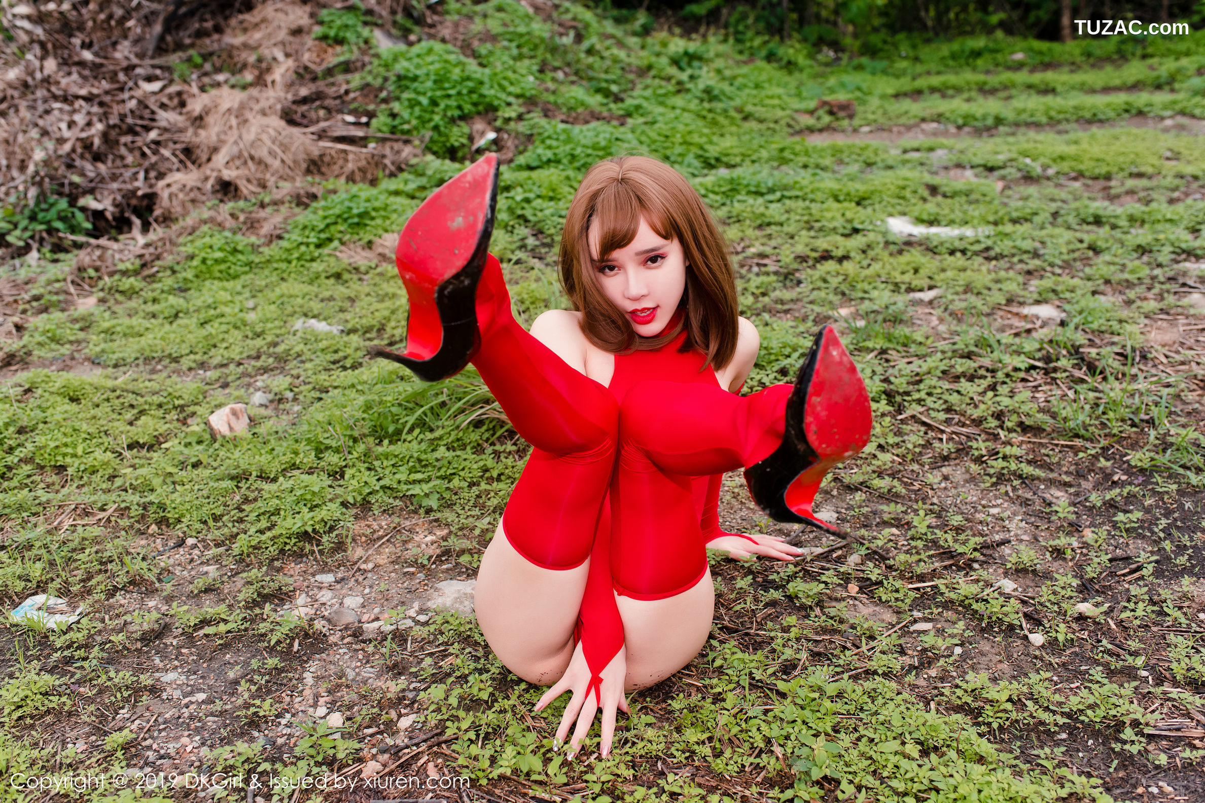 DKGirl御女郎-112-艾小青-红发女郎cos