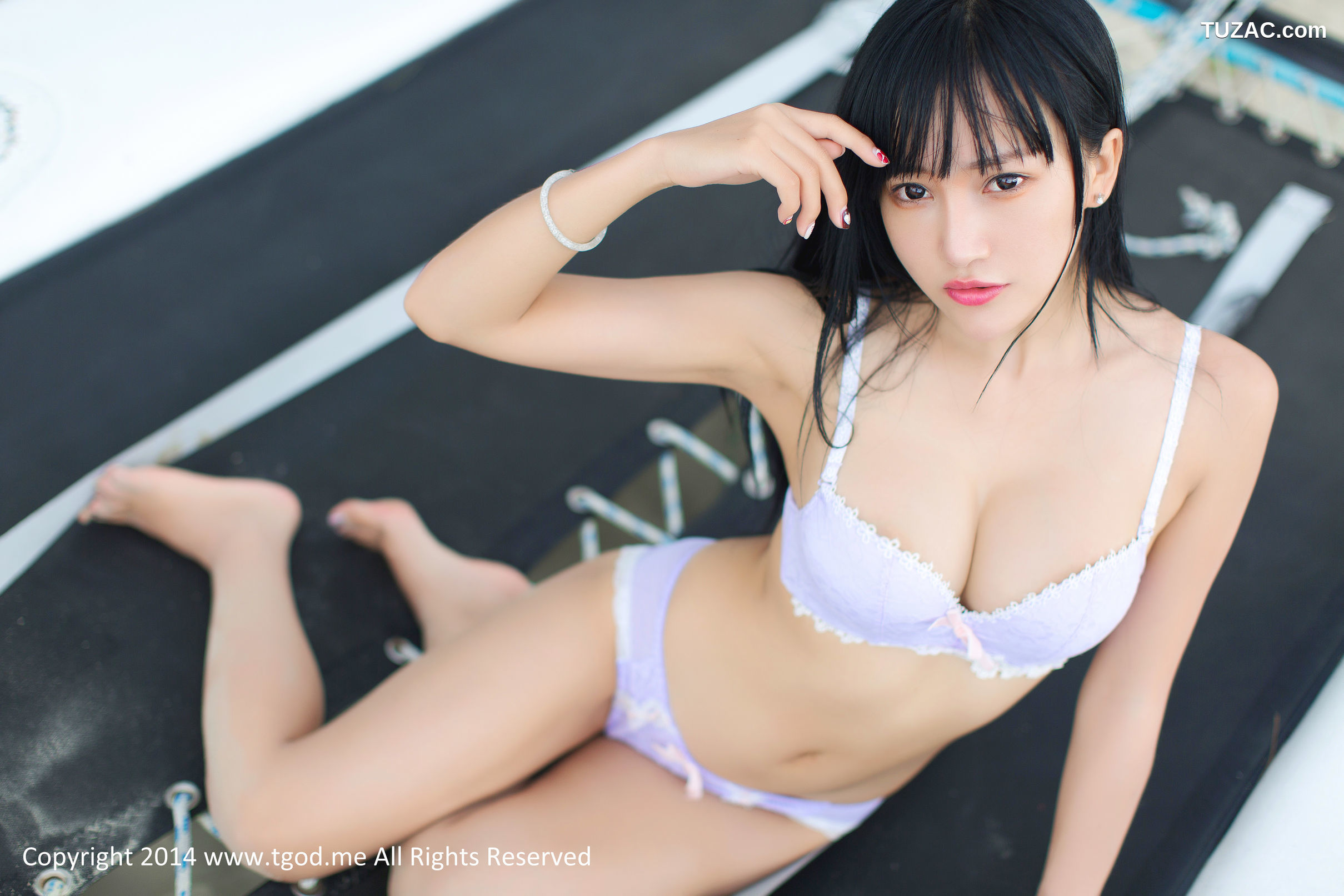 TGOD推女神-2014.11.17-杨上萱-《女警司的诱惑》-沙巴旅拍-第2弹