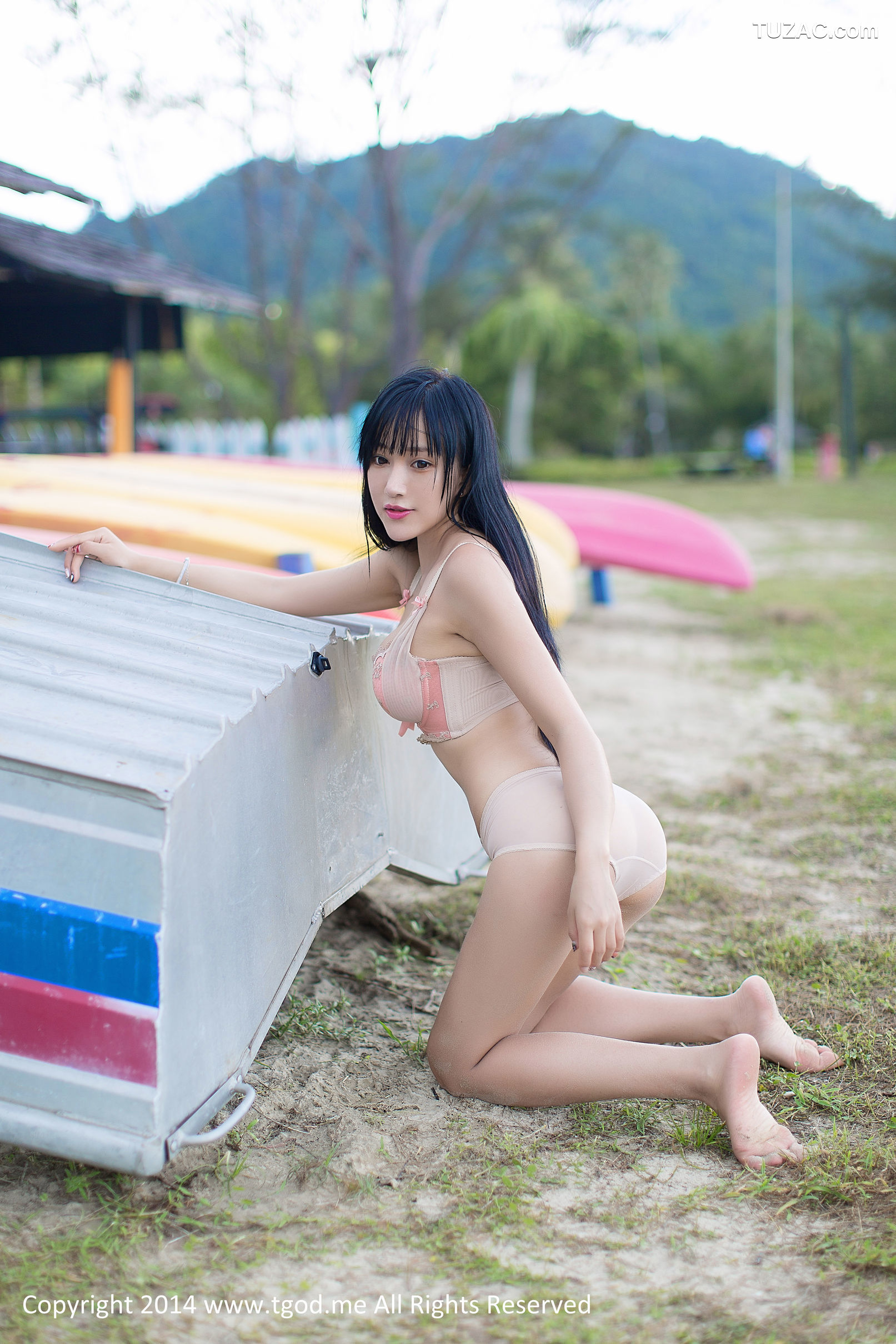 TGOD推女神-2014.11.17-杨上萱-《女警司的诱惑》-沙巴旅拍-第2弹