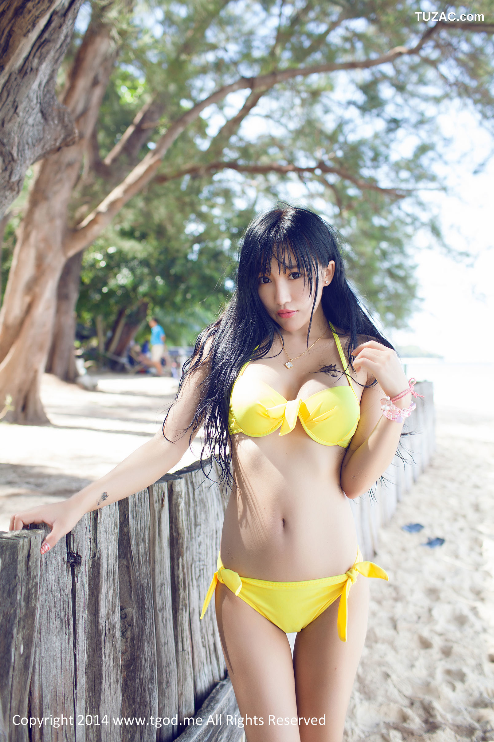 TGOD推女神-2014.11.23-杨上萱-《沙巴旅拍》-第一弹