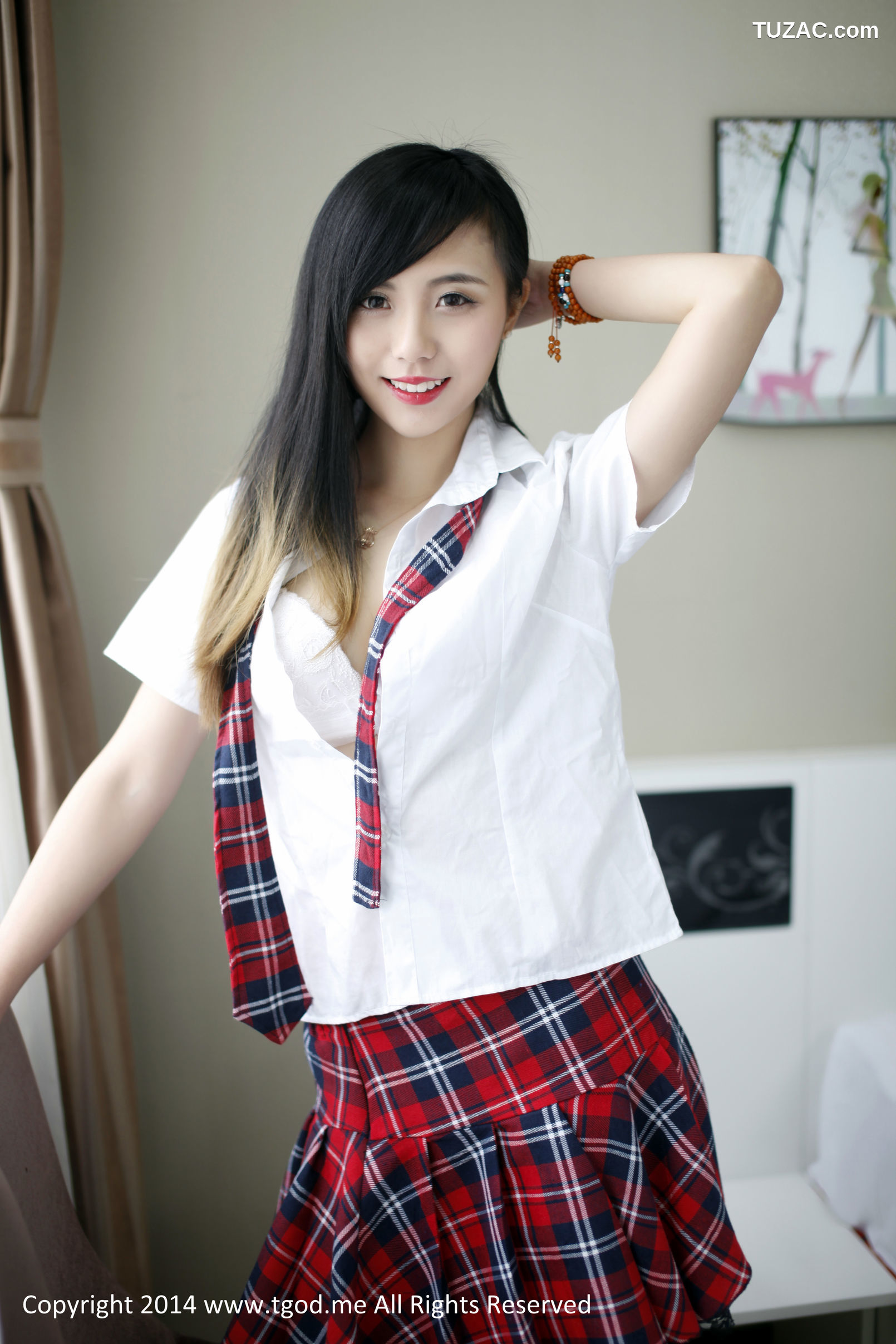 TGOD推女神-2014.12.23-谢忱倬-《平安夜校服的诱惑》