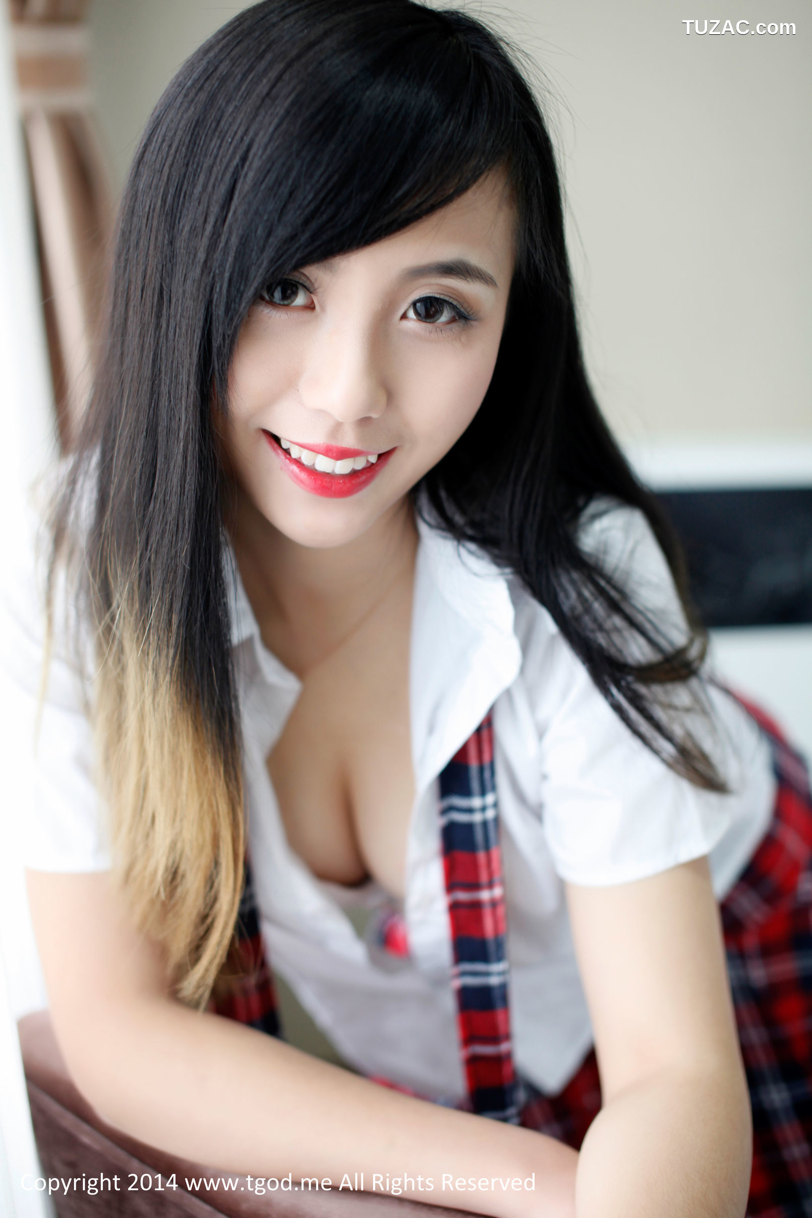 TGOD推女神-2014.12.23-谢忱倬-《平安夜校服的诱惑》