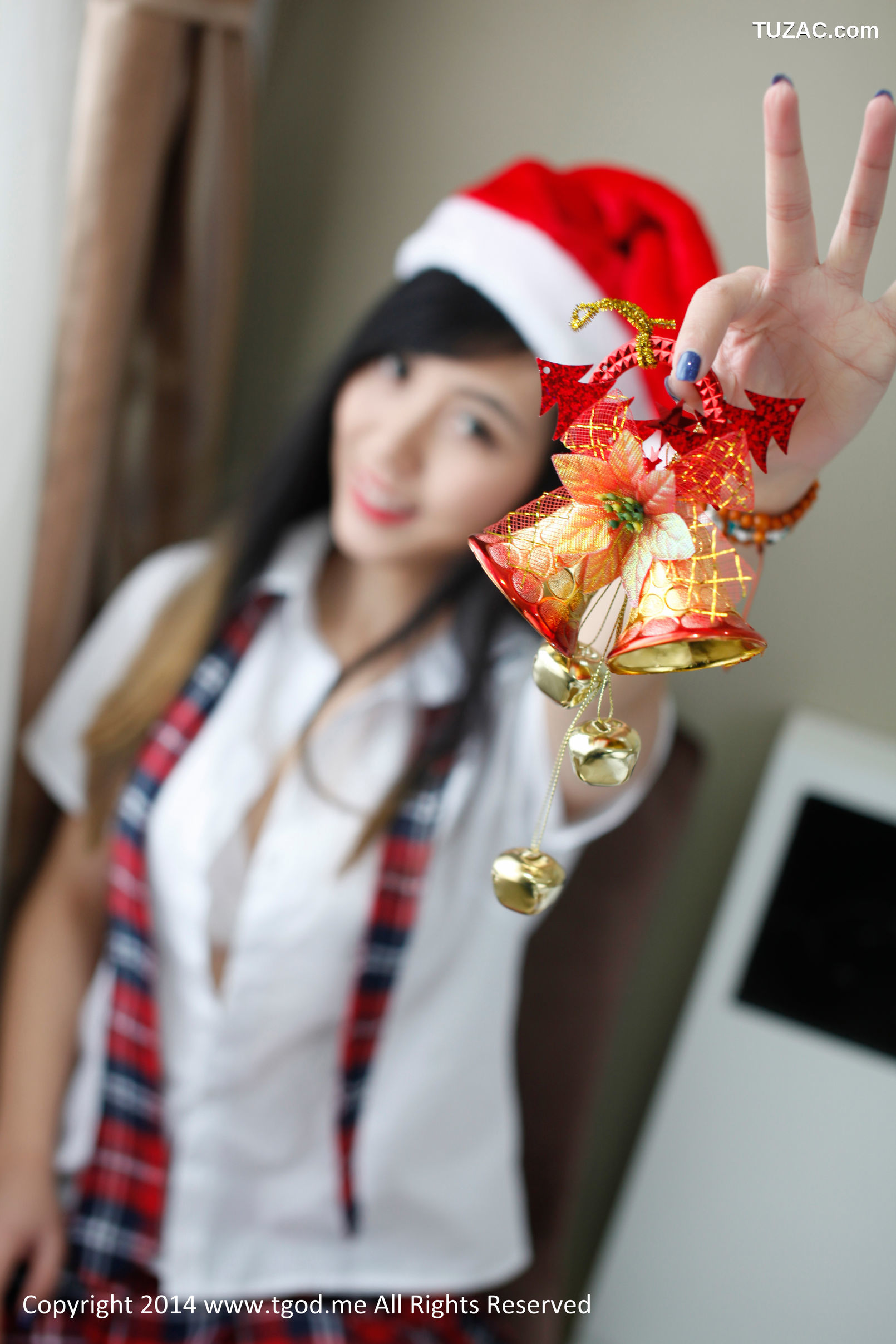 TGOD推女神-2014.12.23-谢忱倬-《平安夜校服的诱惑》