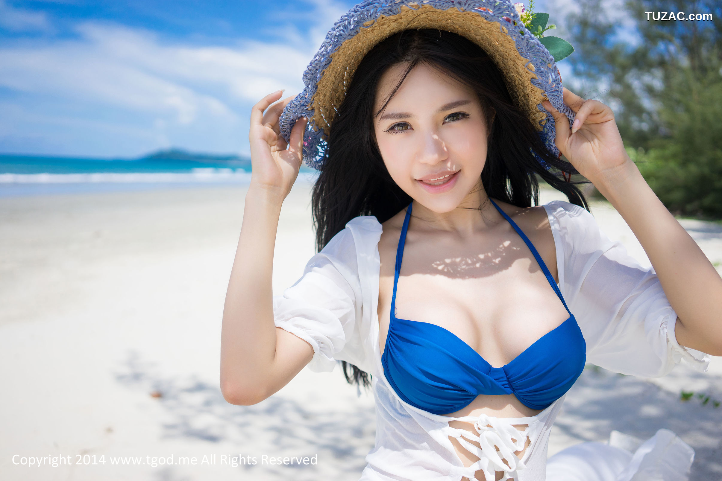 TGOD推女神-2014.12.31-绮里嘉-《沙滩仙子》-沙巴旅拍-第3弹