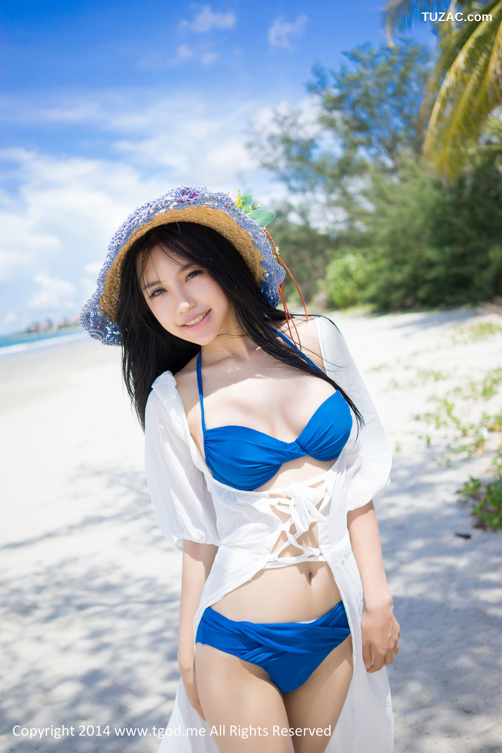 TGOD推女神-2014.12.31-绮里嘉-《沙滩仙子》-沙巴旅拍-第3弹