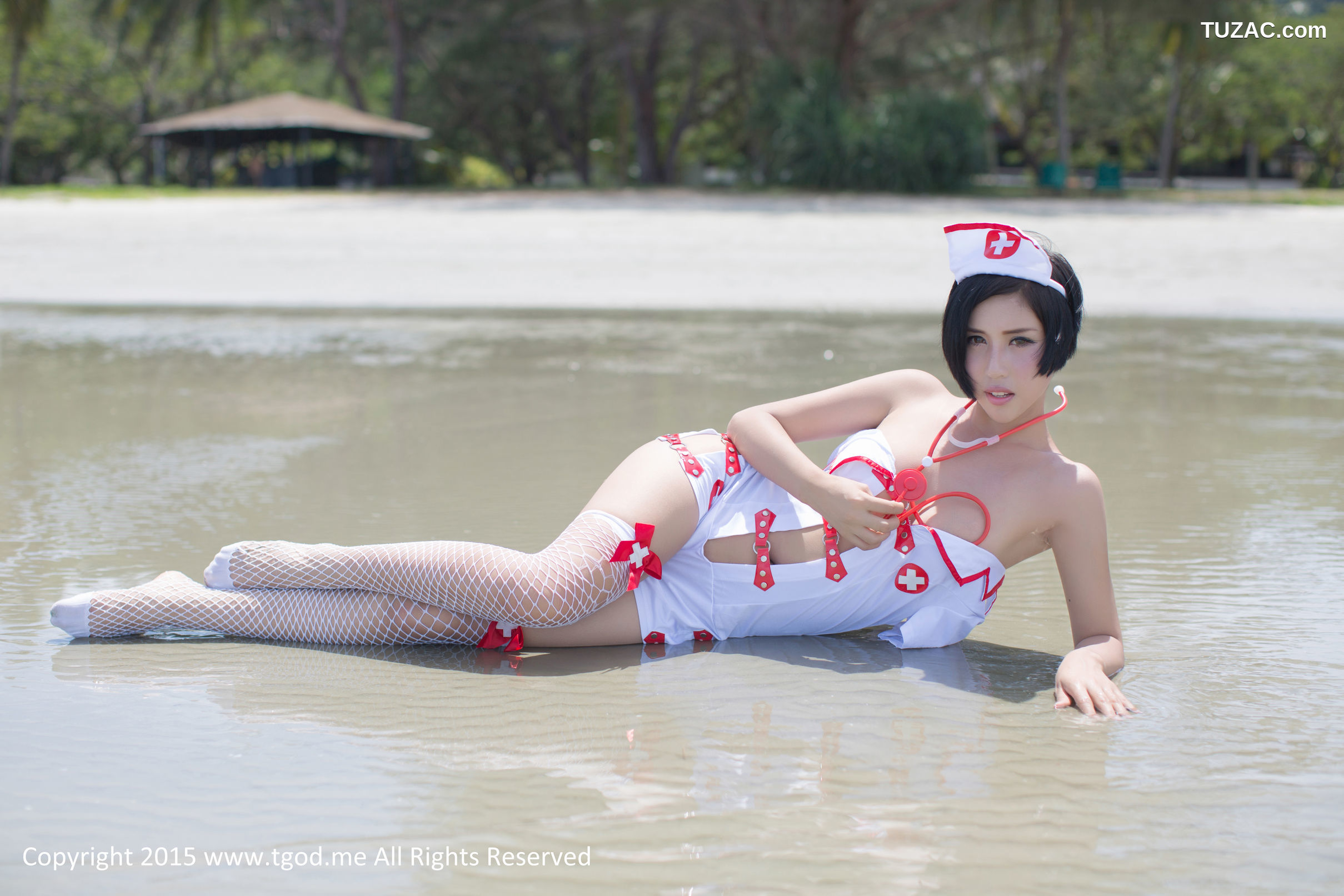 TGOD推女神-2015.02.05-魅惑女神娜依灵儿-《这位护士有点冷》-沙巴系列